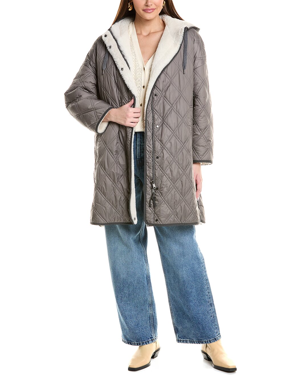 BRUNELLO CUCINELLI WOMEN'S JACKET MH5049468_C217 NWT