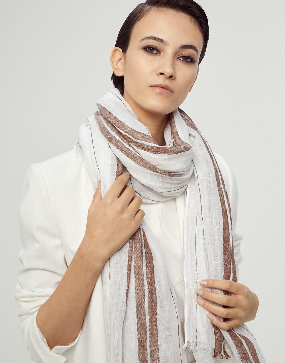 BRUNELLO CUCINELLI WOMEN'S SCARF MSCDAGL55_CVV72 NWT