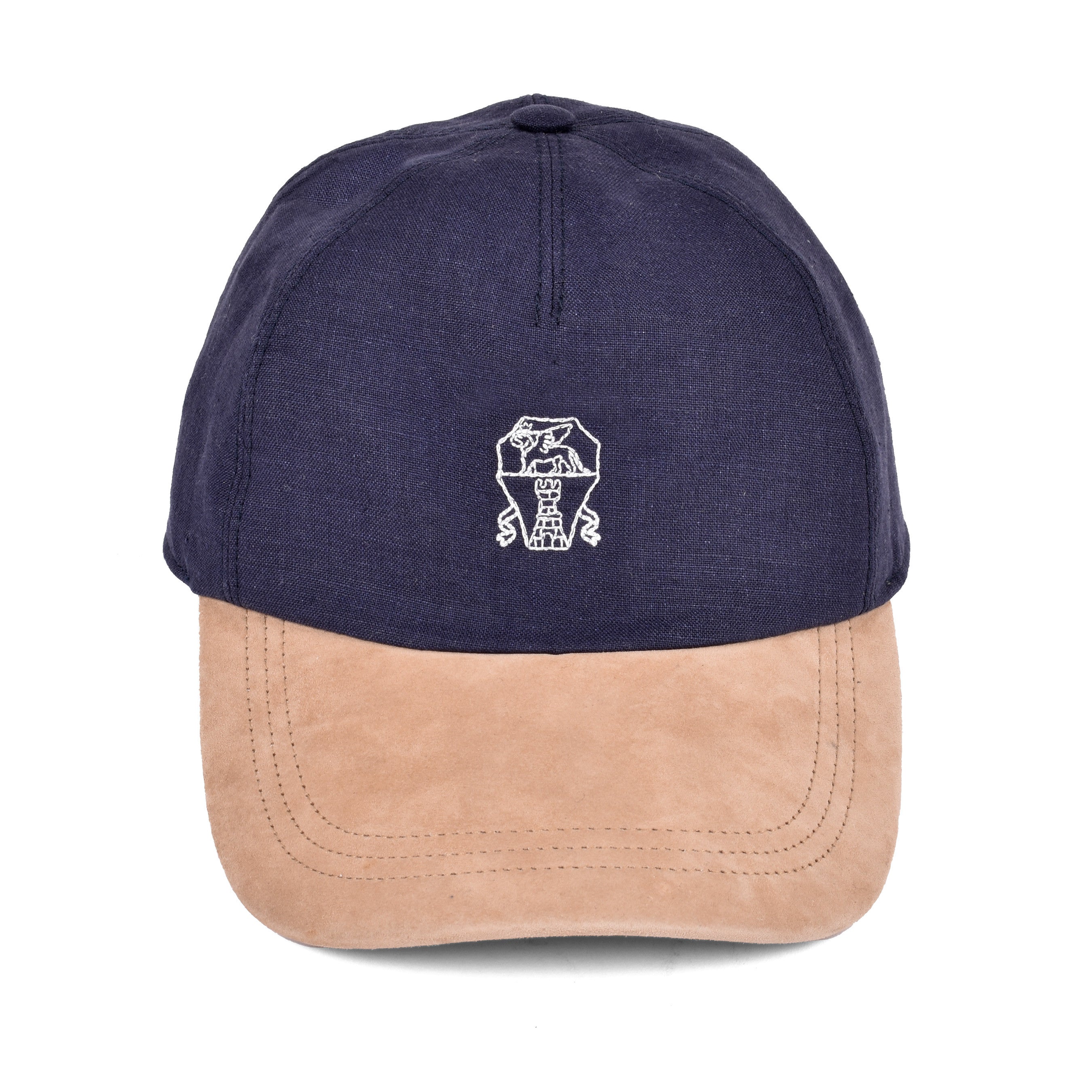 BRUNELLO CUCINELLI MEN'S TWO TONE BASEBALL CAP/HAT NEW