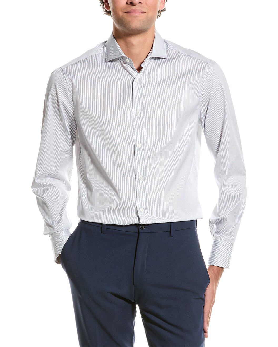 BRUNELLO CUCINELLI MEN'S SHIRT MR6890028_C015 NWT