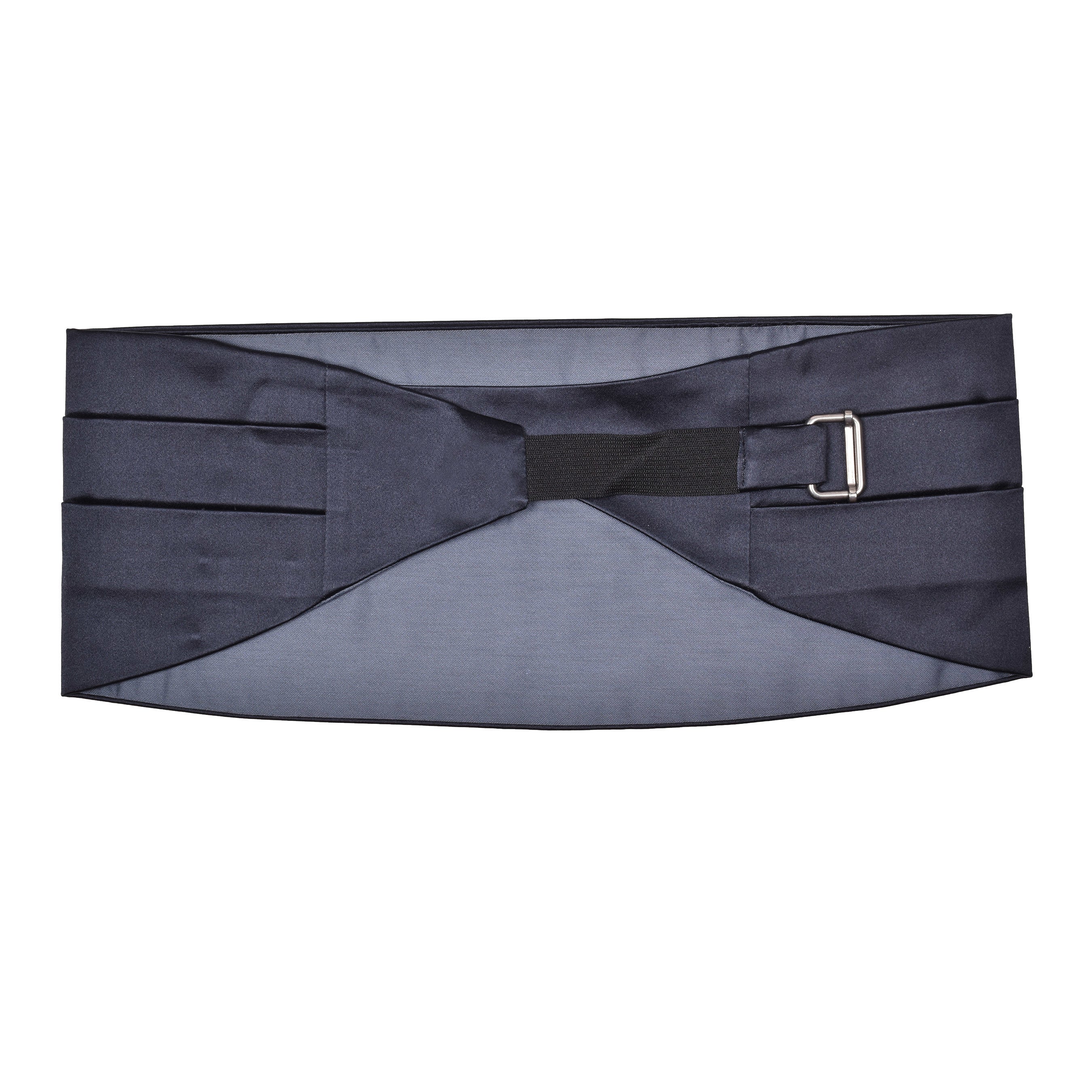 BRUNELLO CUCINELLI MEN'S DARK NAVY SILK BLEND CUMMERBUND