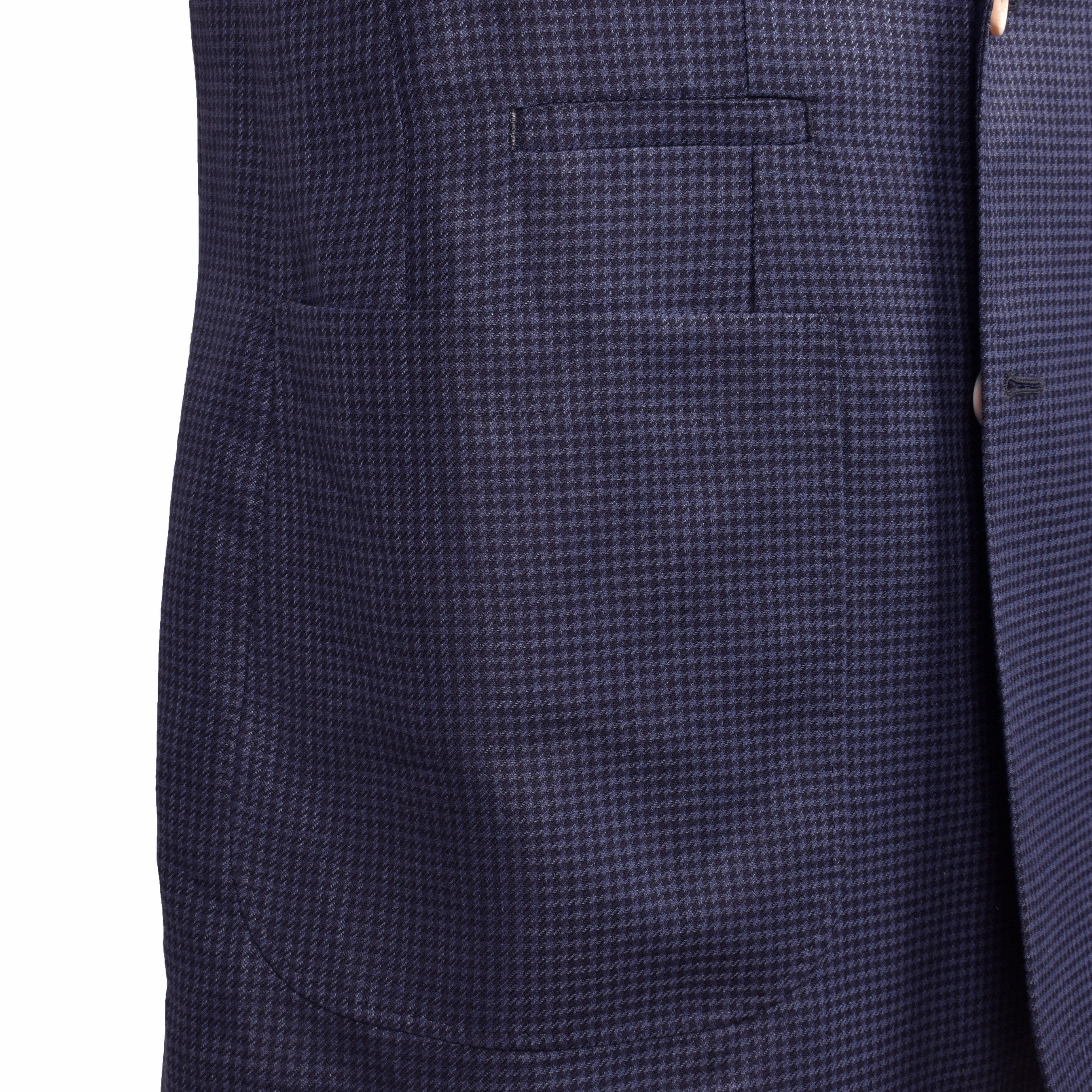 BRUNELLO CUCINELLI MEN'S HOUND'S TOOTH 3 BUTTON DOUBLE BREASTED CASUAL SUIT NEW