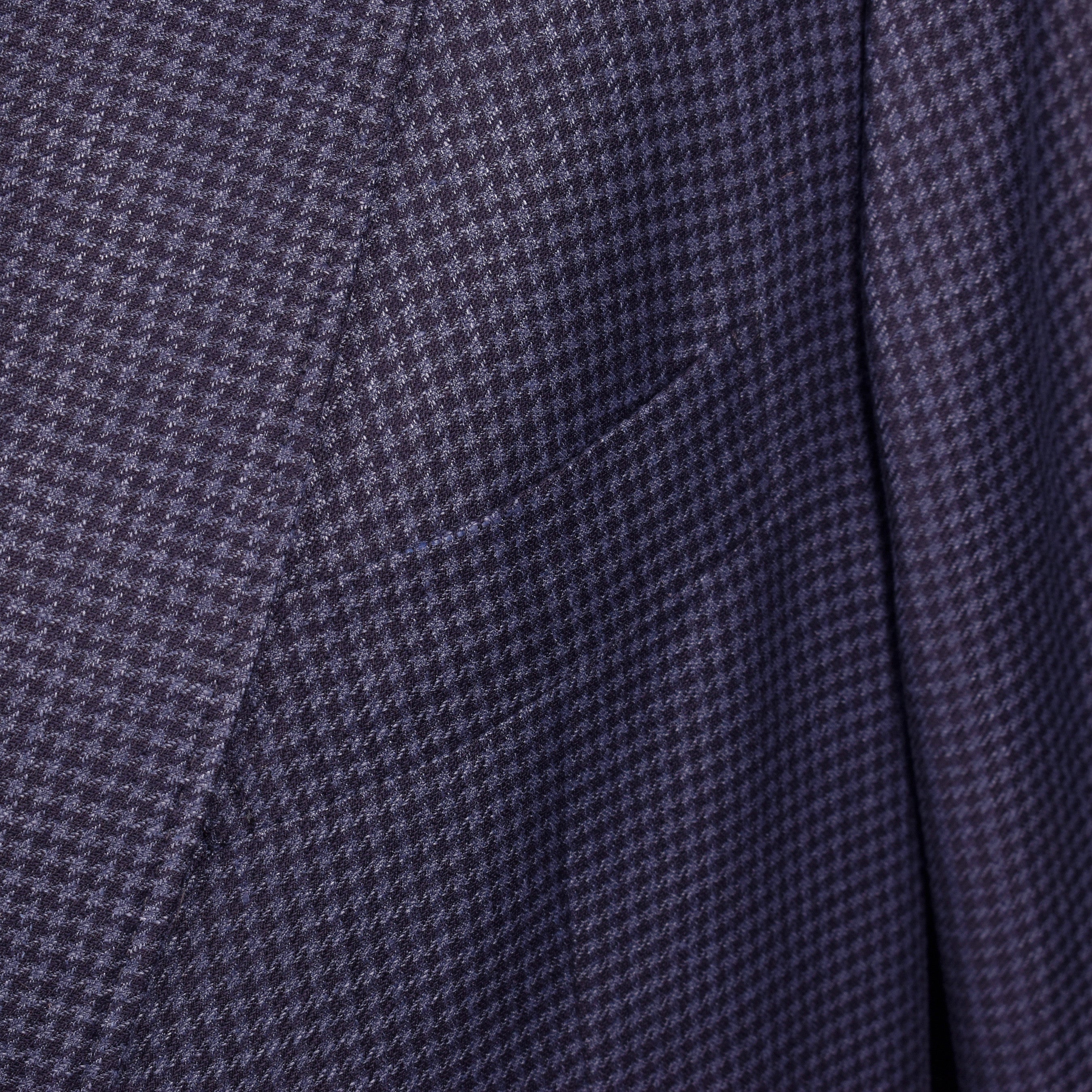 BRUNELLO CUCINELLI MEN'S HOUND'S TOOTH 3 BUTTON DOUBLE BREASTED CASUAL SUIT NEW