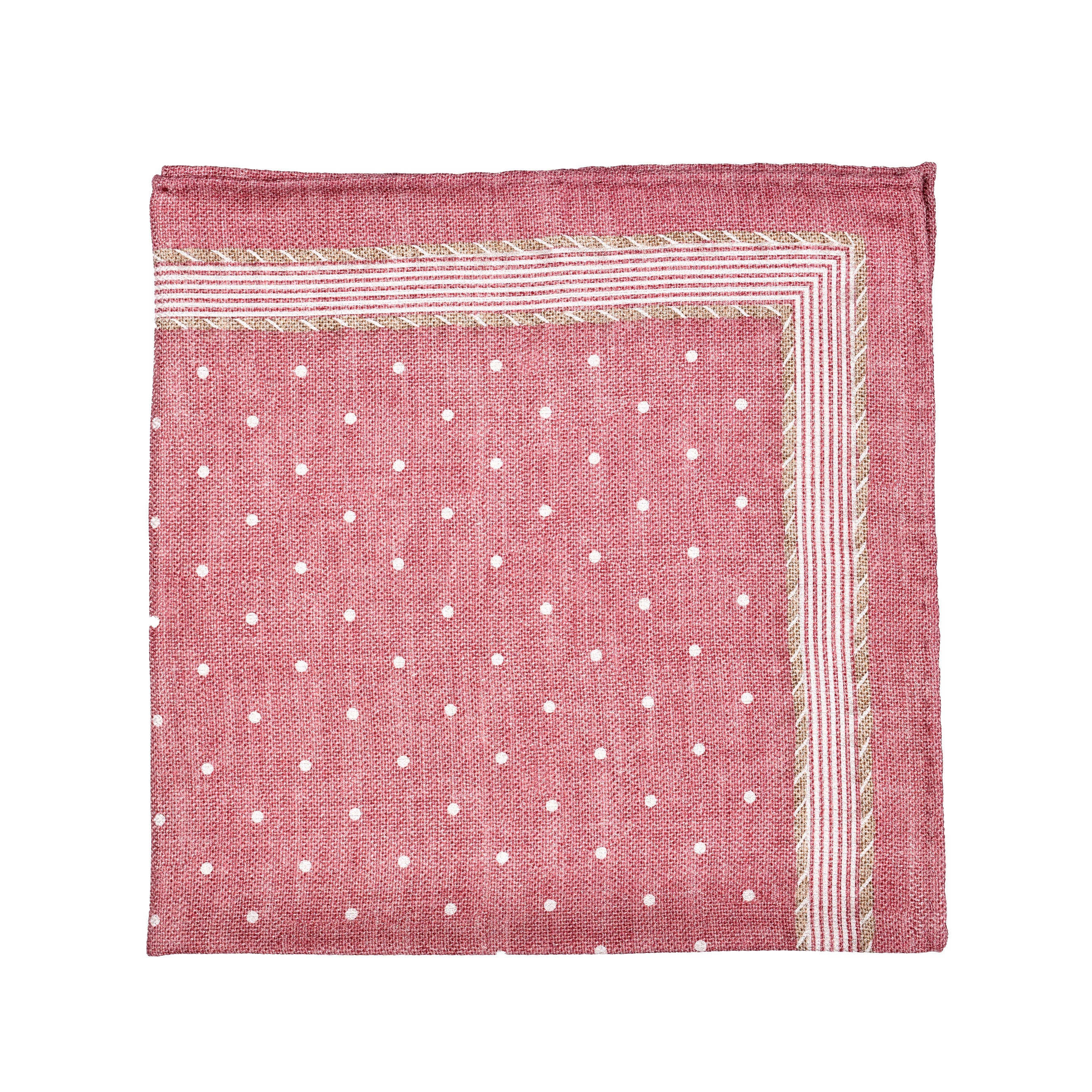 BRUNELLO CUCINELLI MEN'S 100% SILK POCKET SQUARE