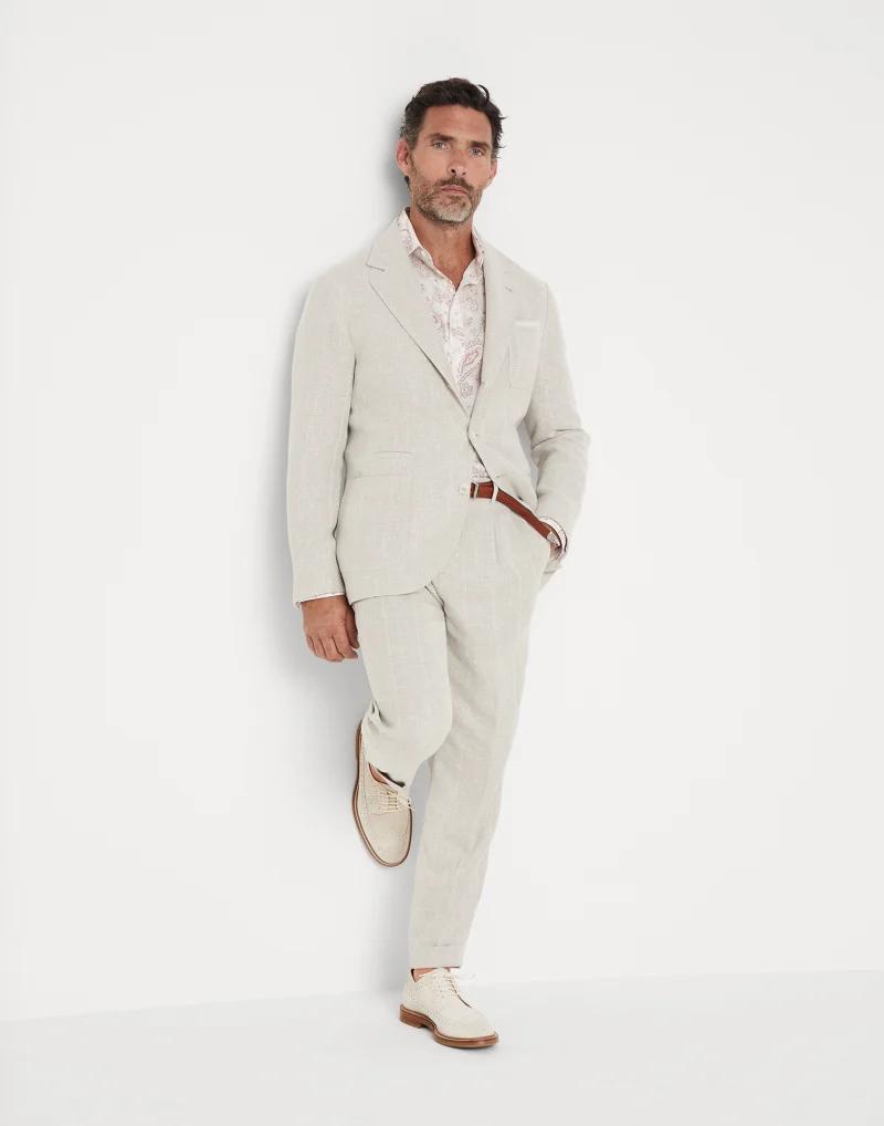 BRUNELLO CUCINELLI MEN'S SUIT MS499EDNS_C002 NWT