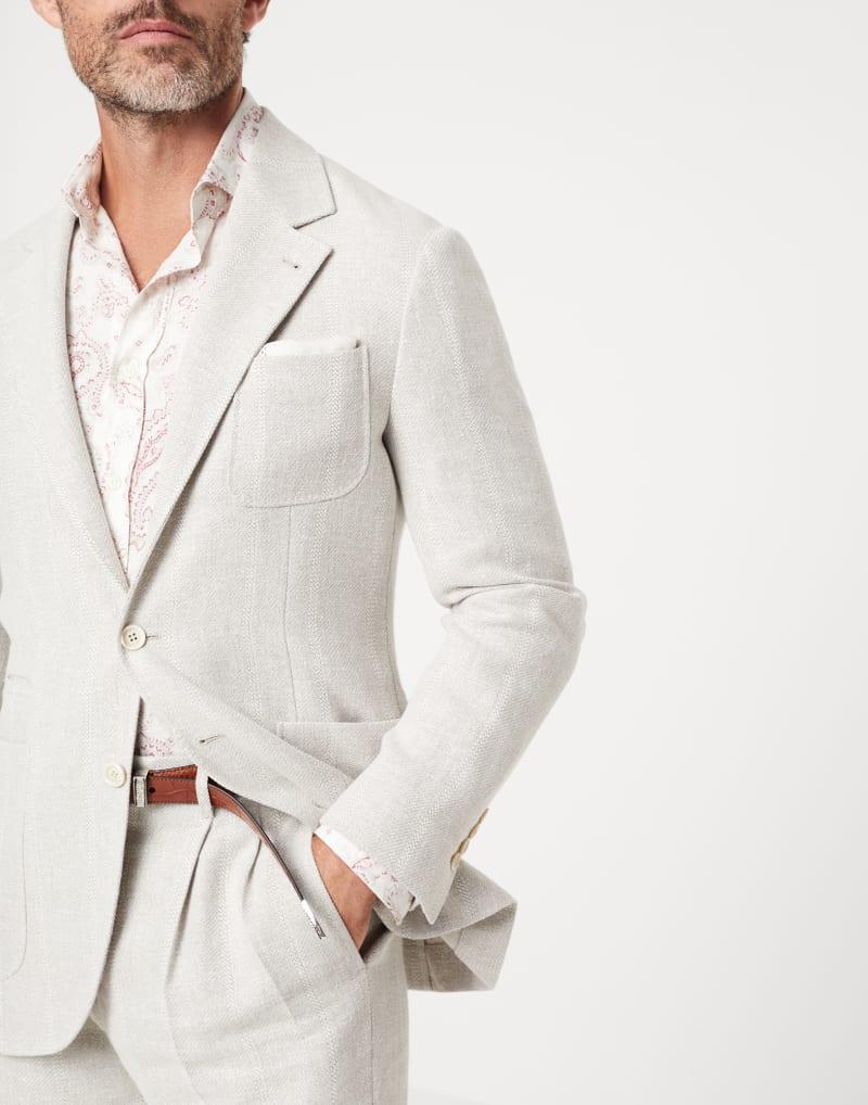 BRUNELLO CUCINELLI MEN'S SUIT MS499EDNS_C002 NWT