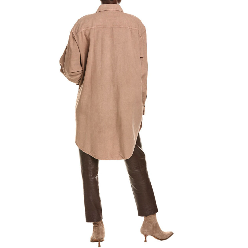 BRUNELLO CUCINELLI WOMEN'S COTTON SHIRT STYLE JACKET