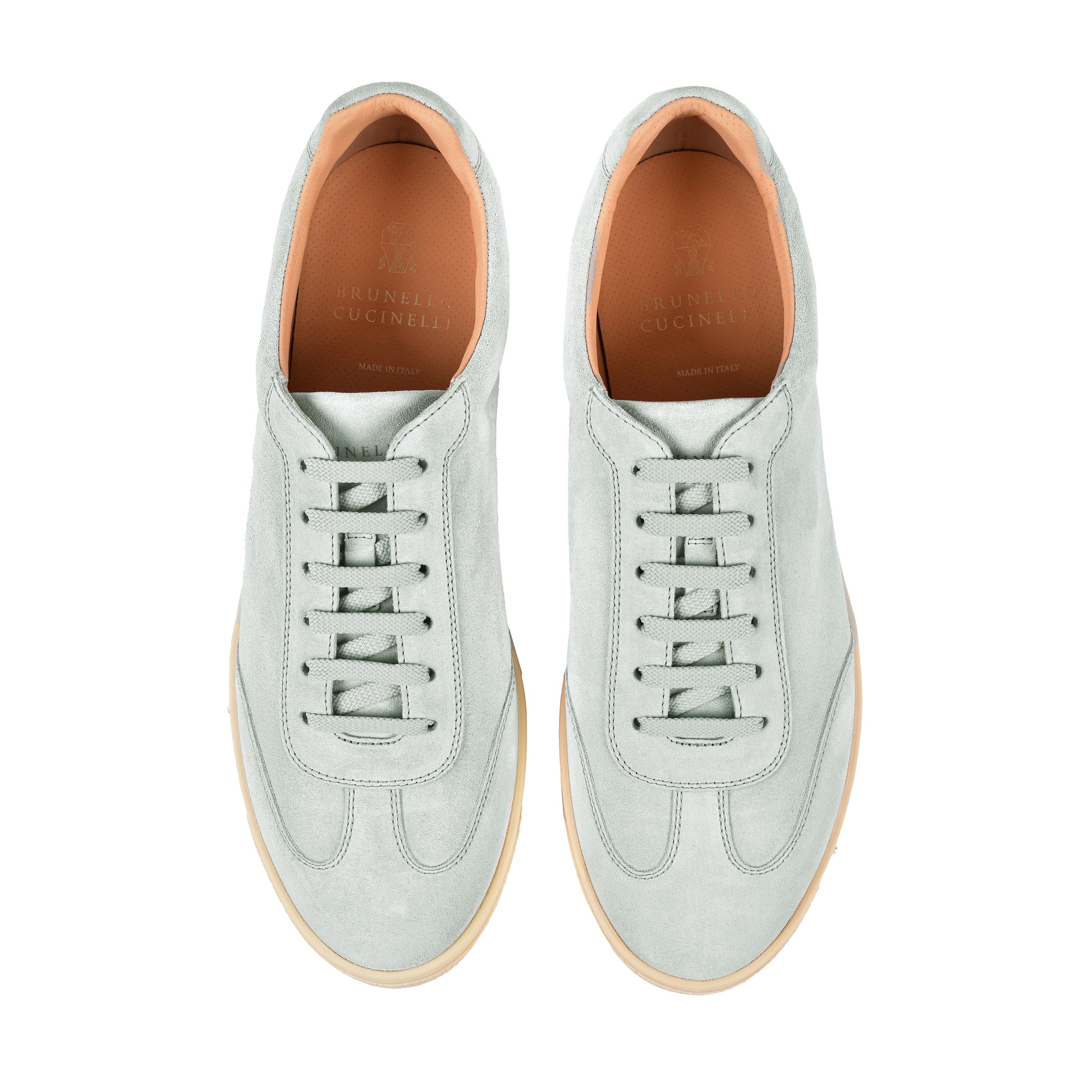 BRUNELLO CUCINELLI MENS 100% LEATHER LOW TOP CASUAL FASHION SNEAKER/SHOE