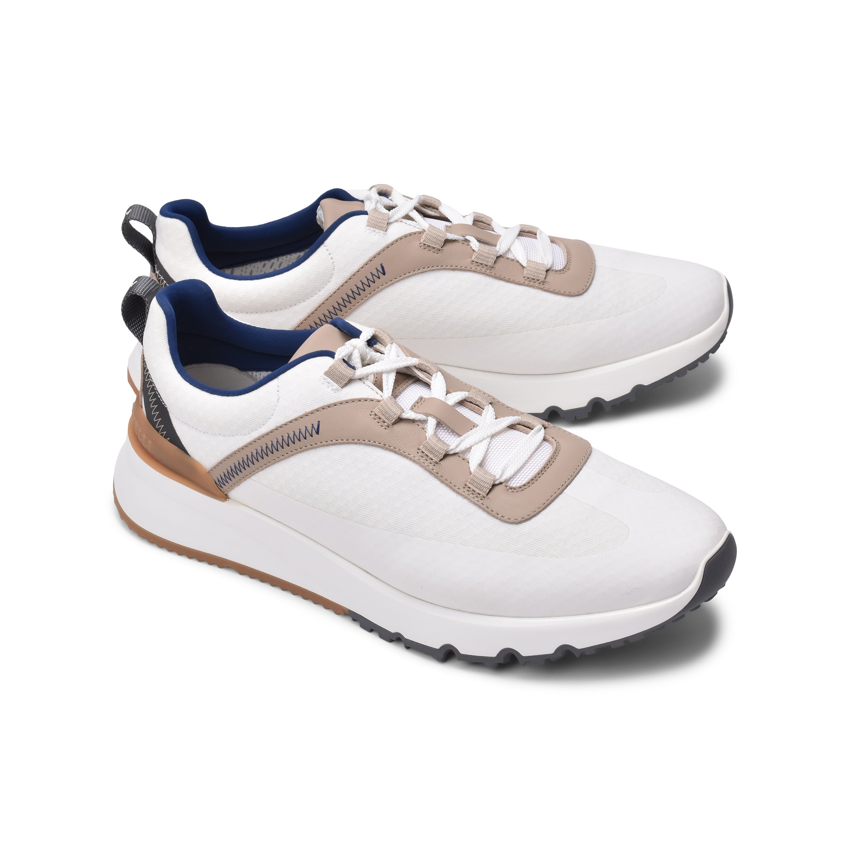BRUNELLO CUCINELLI MEN'S TWO TONE FASHION RUNNING SNEAKERS
