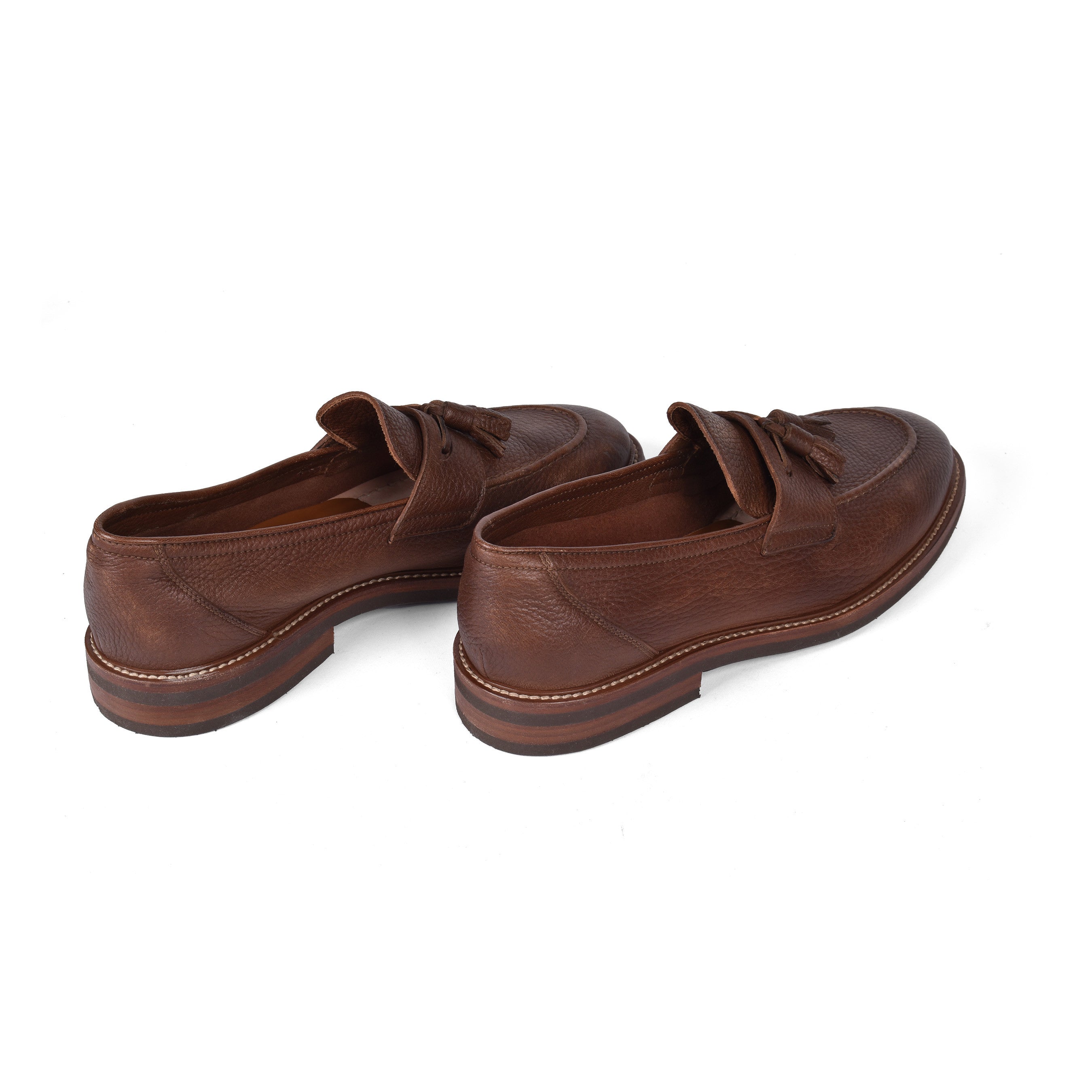 BRUNELLO CUCINELLI MEN'S 100% CALF'S LEATHER CASUAL LOAFER/SHOE NEW