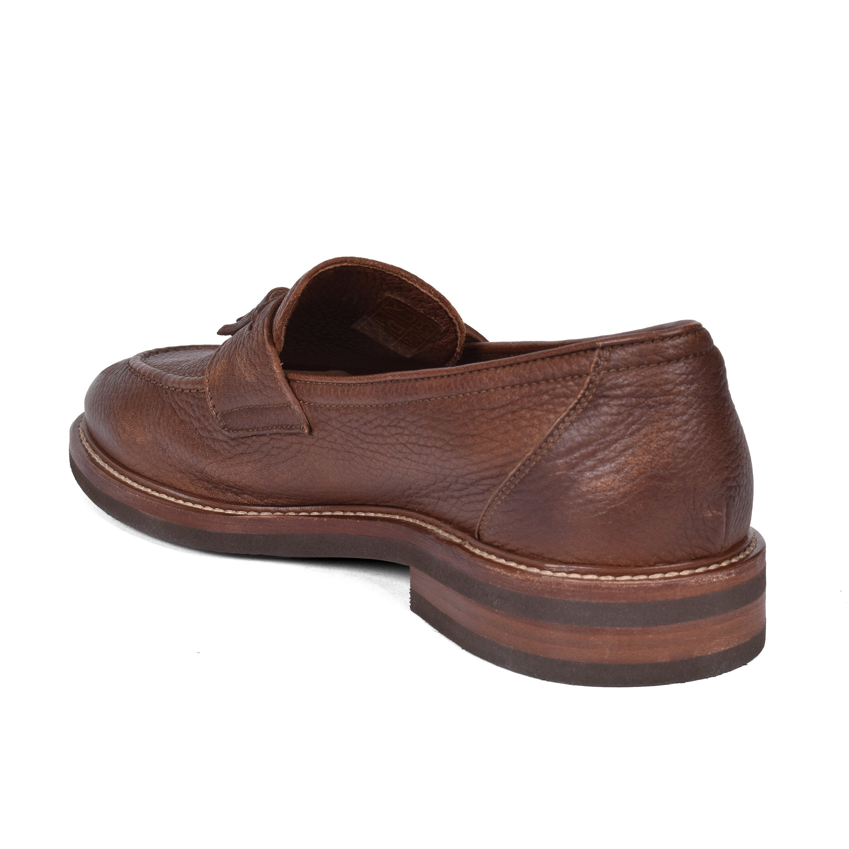 BRUNELLO CUCINELLI MEN'S 100% CALF'S LEATHER CASUAL LOAFER/SHOE NEW