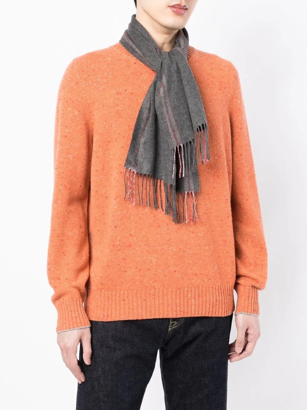 BRUNELLO CUCINELLI MEN'S SCARF MSC669AG_CXJ88 NWT