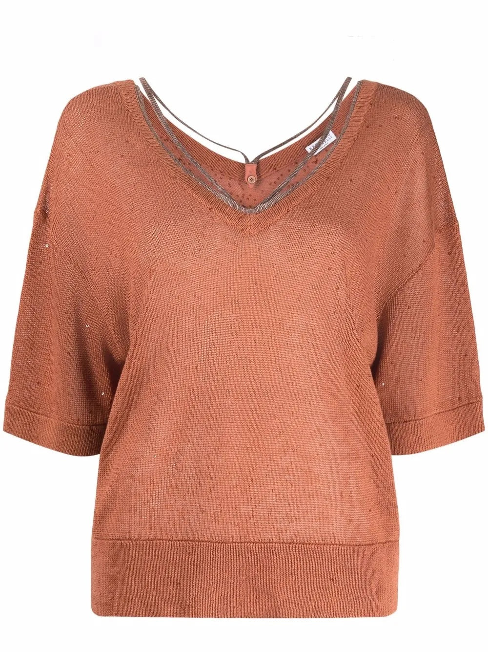 BRUNELLO CUCINELLI WOMEN'S SWEATER M10543522P_C8640 NWT