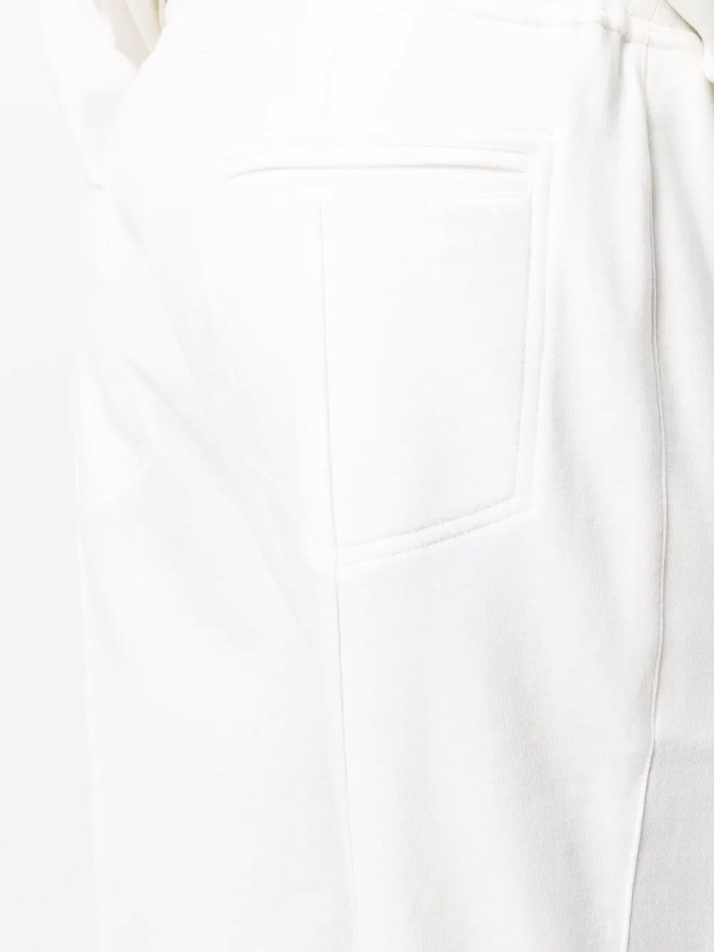 BRUNELLO CUCINELLI MEN'S OFF-WHITE DRAWSTRING JOGGER PANTS