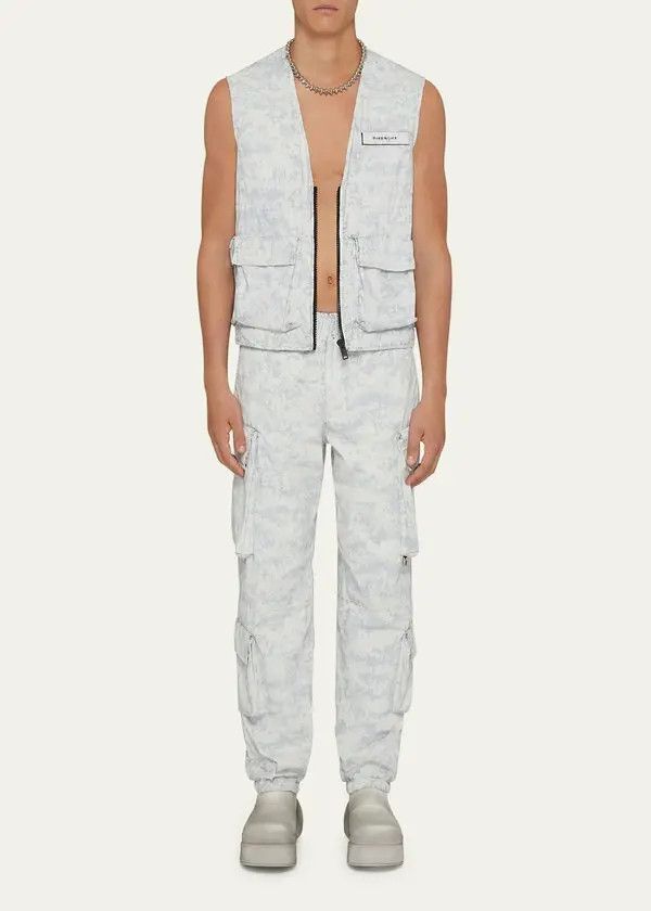 GIVENCHY MEN'S CARGO GILET NWT