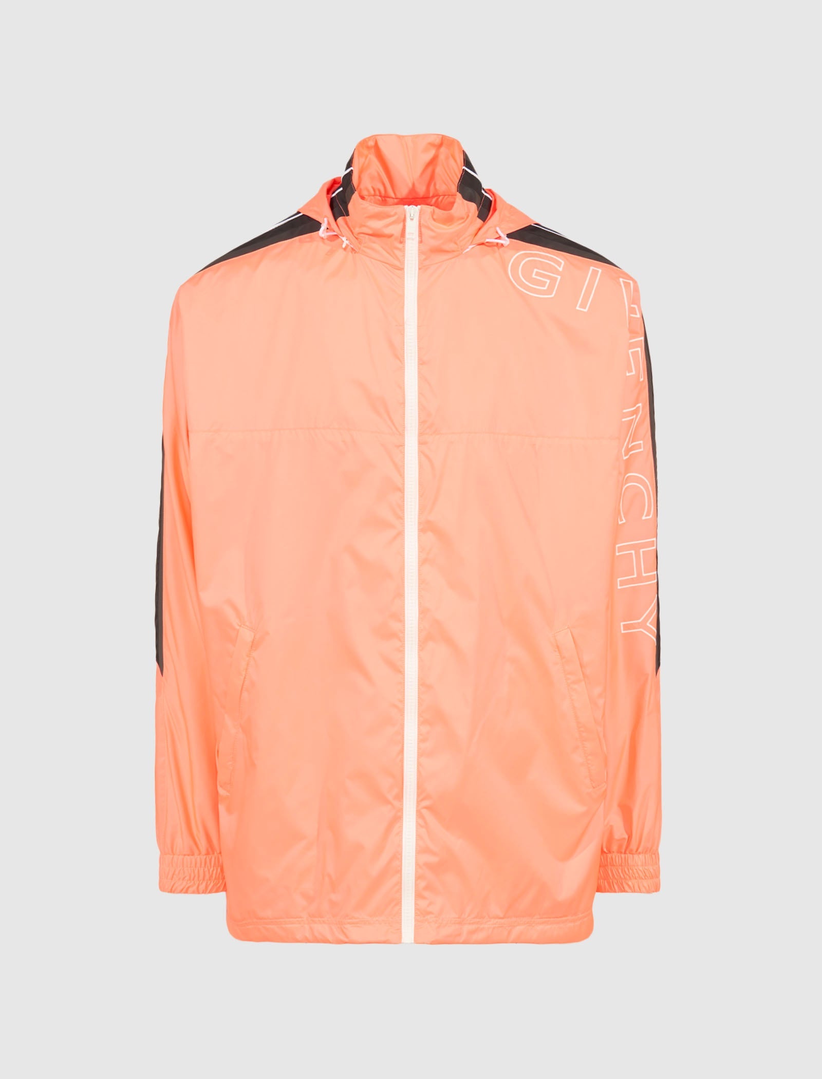 GIVENCHY MEN'S CORAL OVERSIZED TRACKSUIT JACKET