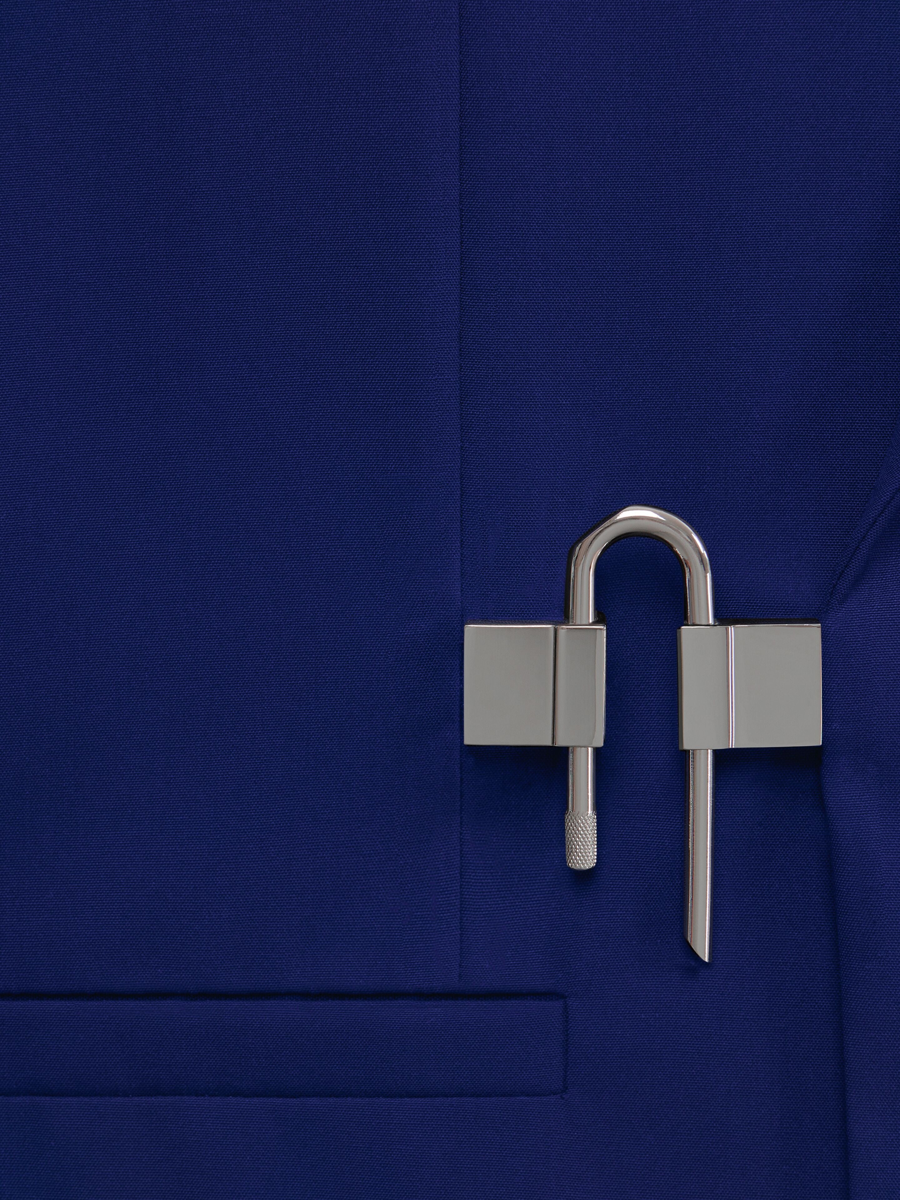 GIVENCHY MEN'S COBALT BLUE SLIM FIT JACKET