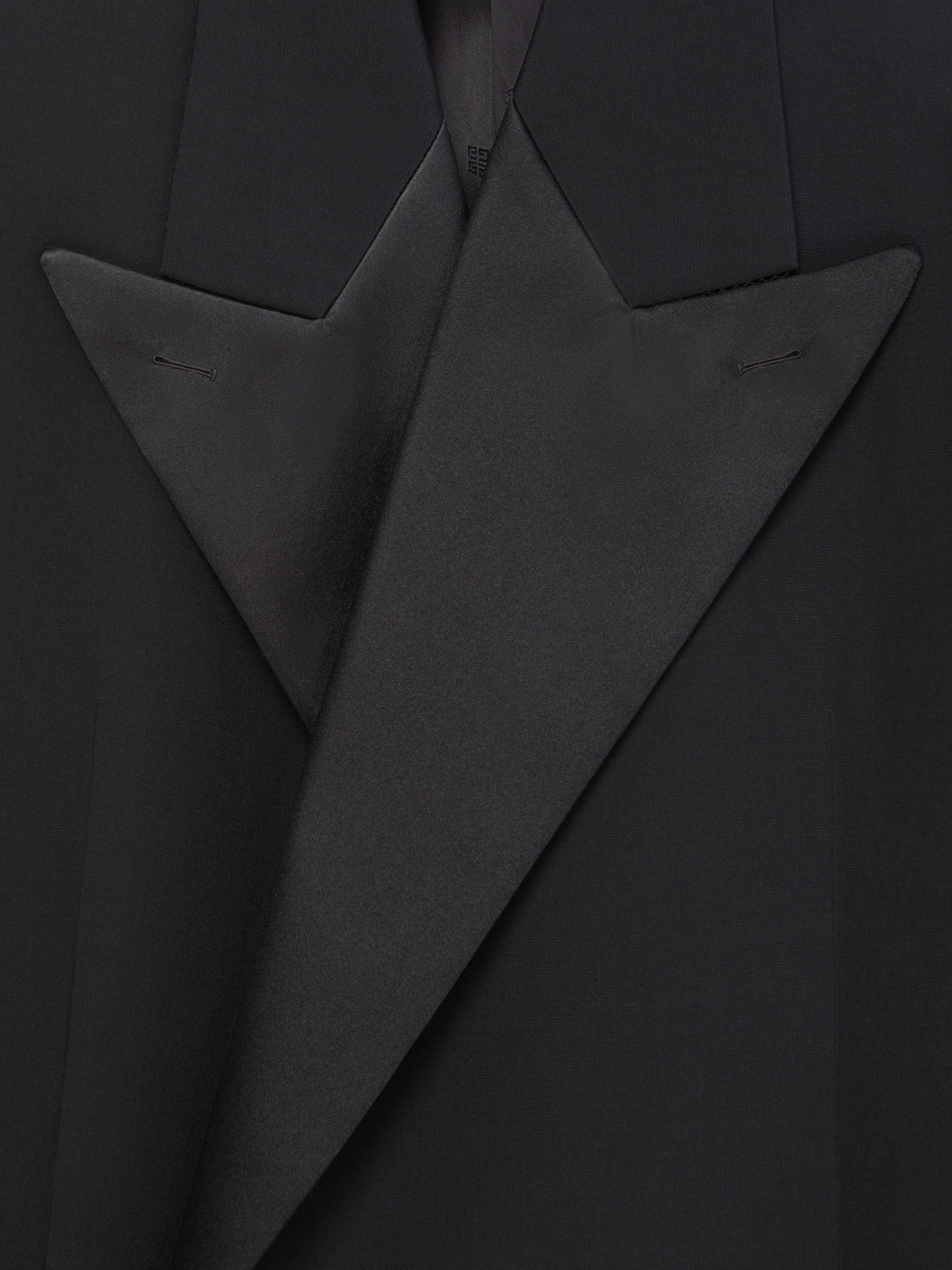 GIVENCHY MEN'S OVERSIZED JACKET WITH SATIN NOTCH LAPEL NWT