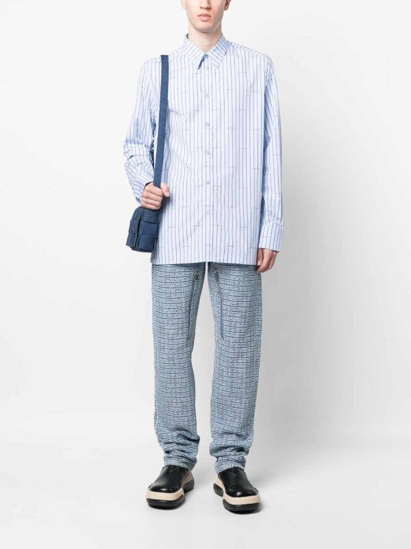 GIVENCHY MEN'S STRAIGHT FIT DENIM TROUSERS W/ ZIP NWT