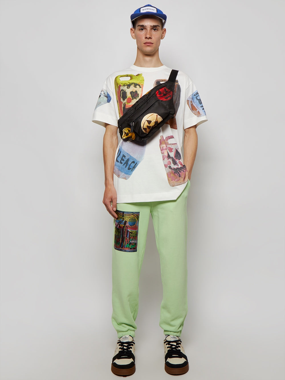 GIVENCHY MEN'S SLIM FIT JOGGING W/ PATCH NWT