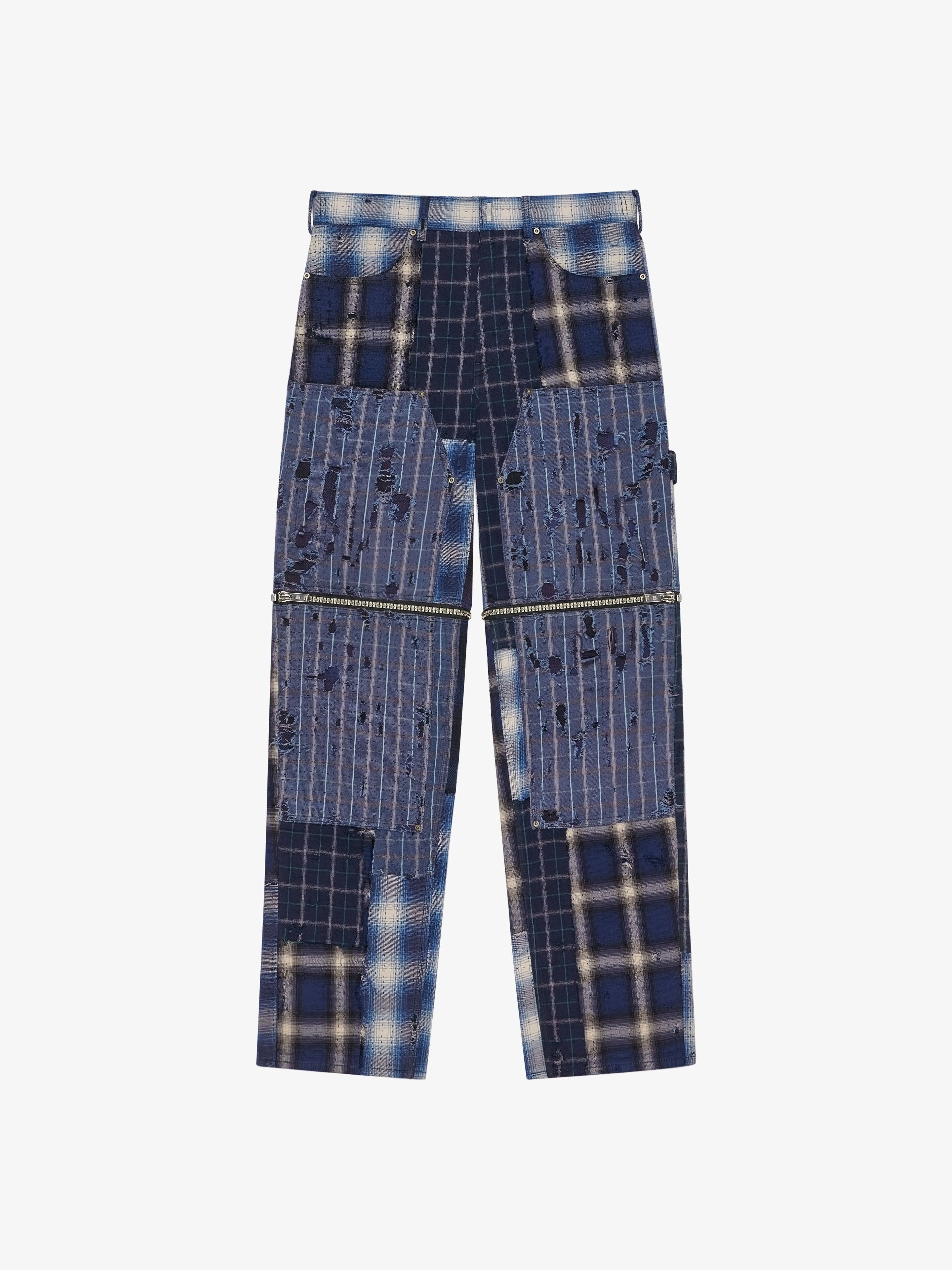 GIVENCHY MEN'S ZIP OFF CARPENTER DENIM TROUSERS NWT