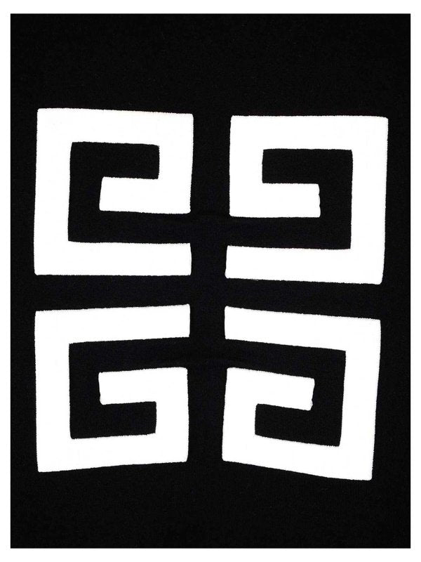 GIVENCHY MEN'S OVERSIZED FIT GIVENCHY EMBROIDERY TSHIRT NWT