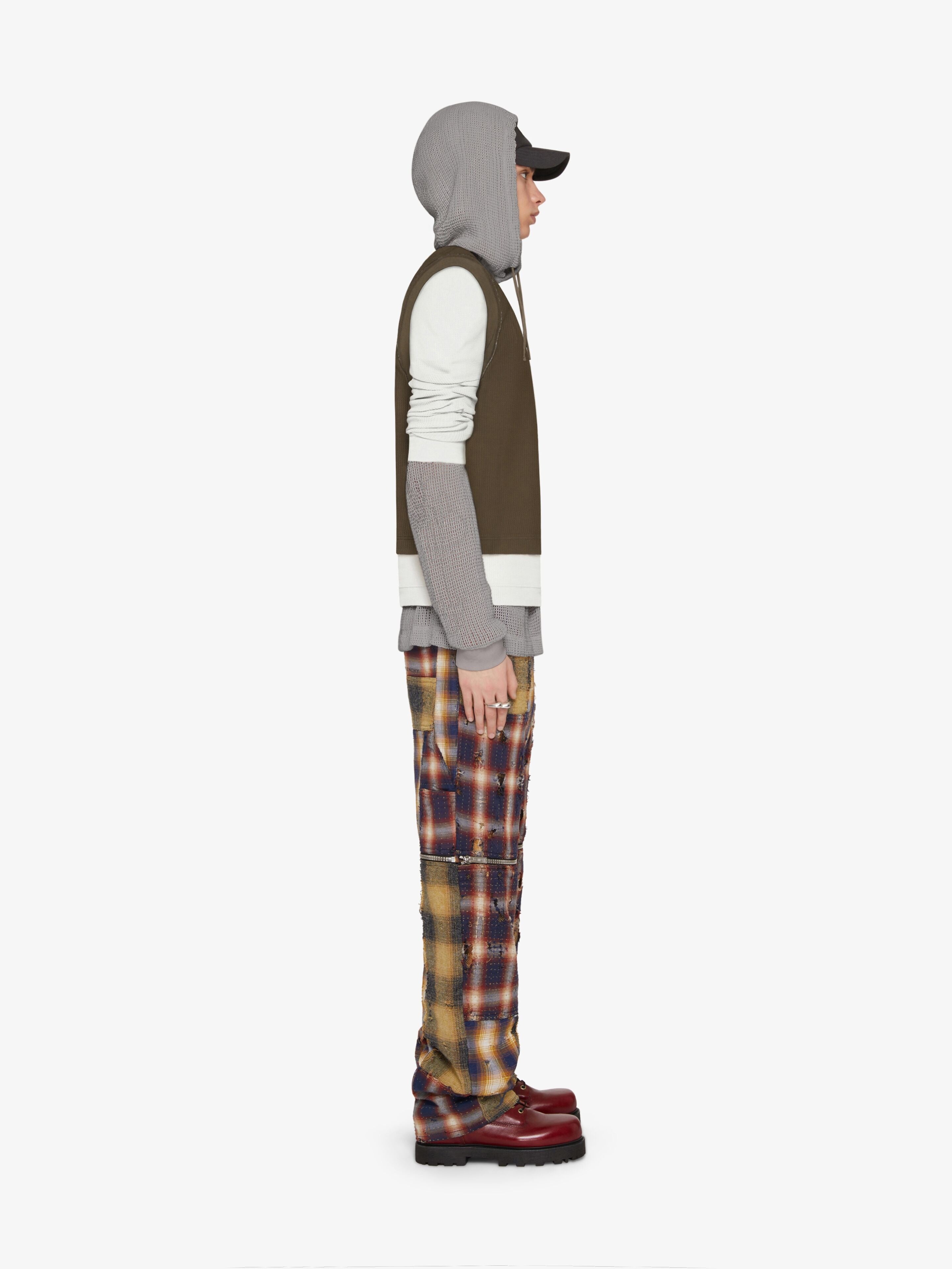 GIVENCHY MEN'S TIGHT TS & MESH HOOD ALL-IN-ONE LOOK 19 NWT