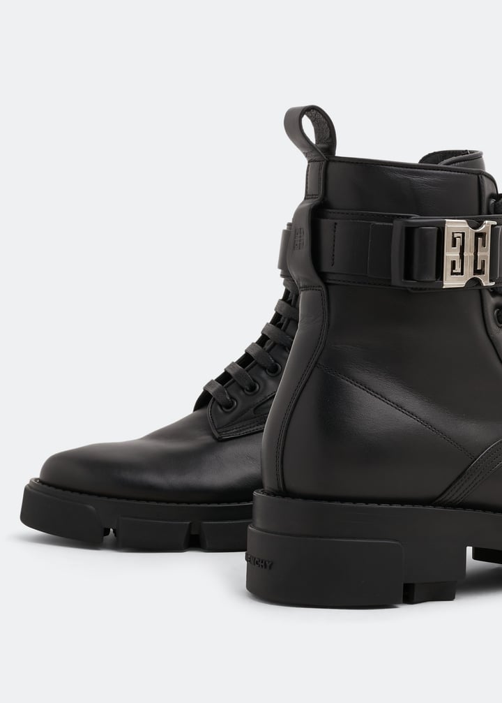 GIVENCHY MEN'S TERRA LACE-UP BOOT NWT