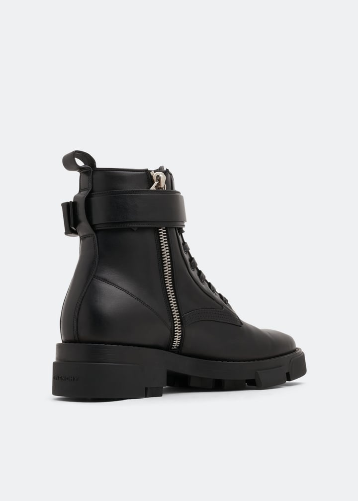 GIVENCHY MEN'S TERRA LACE-UP BOOT NWT