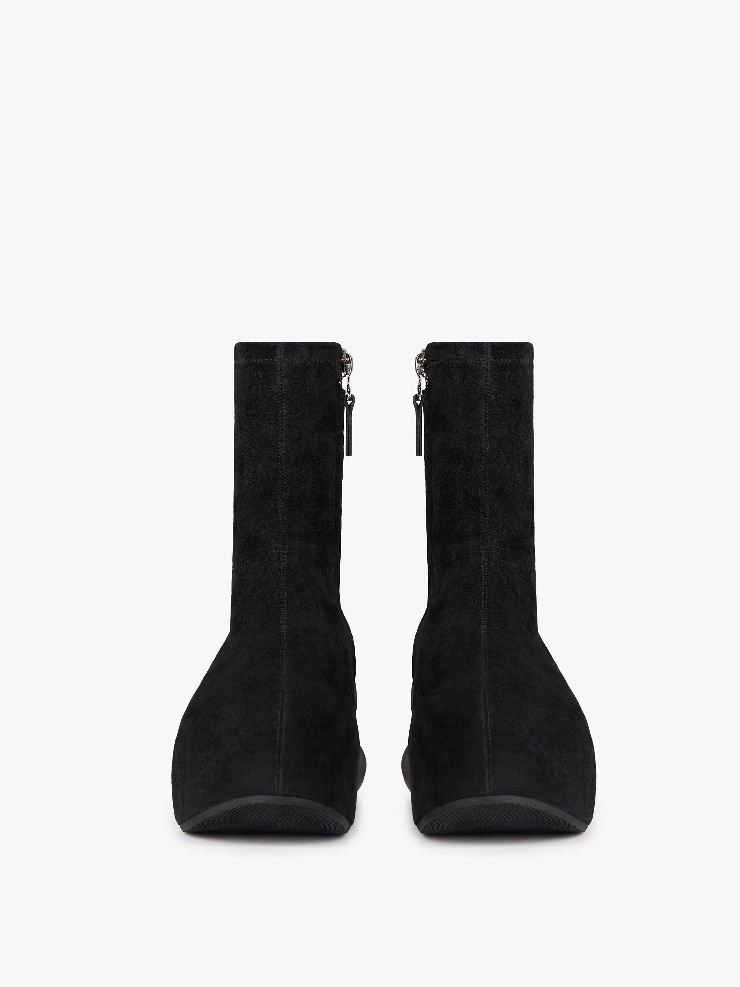 GIVENCHY MEN'S G CLOG RUBBER HEEL STRETCH BOOT NWT