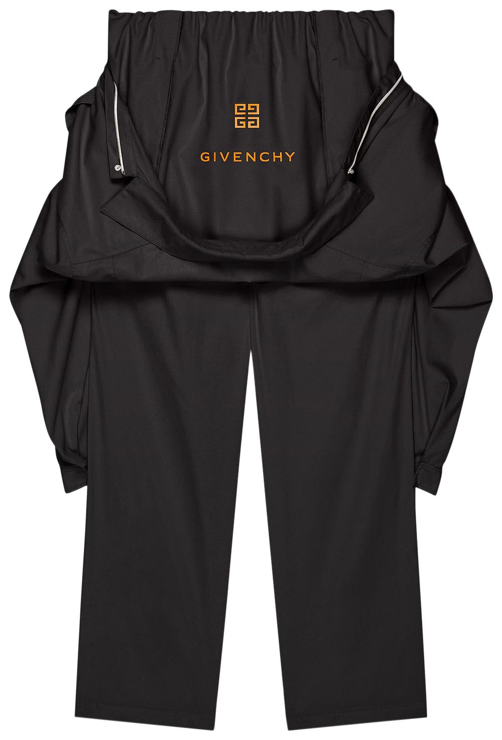 GIVENCHY MEN'S BLACK CASUAL JUMPSUIT