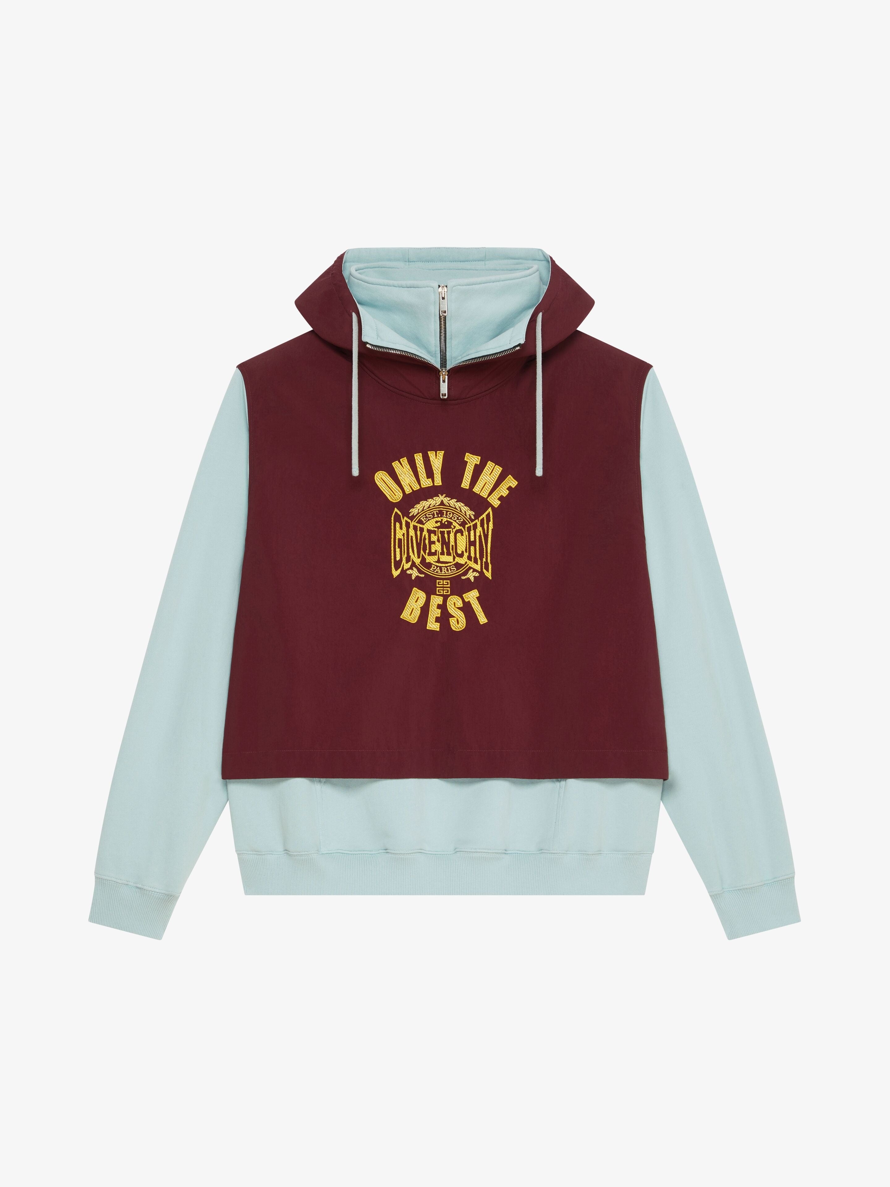 GIVENCHY MEN'S SWEATSHIRT W/ ZIPPED HOOD NWT