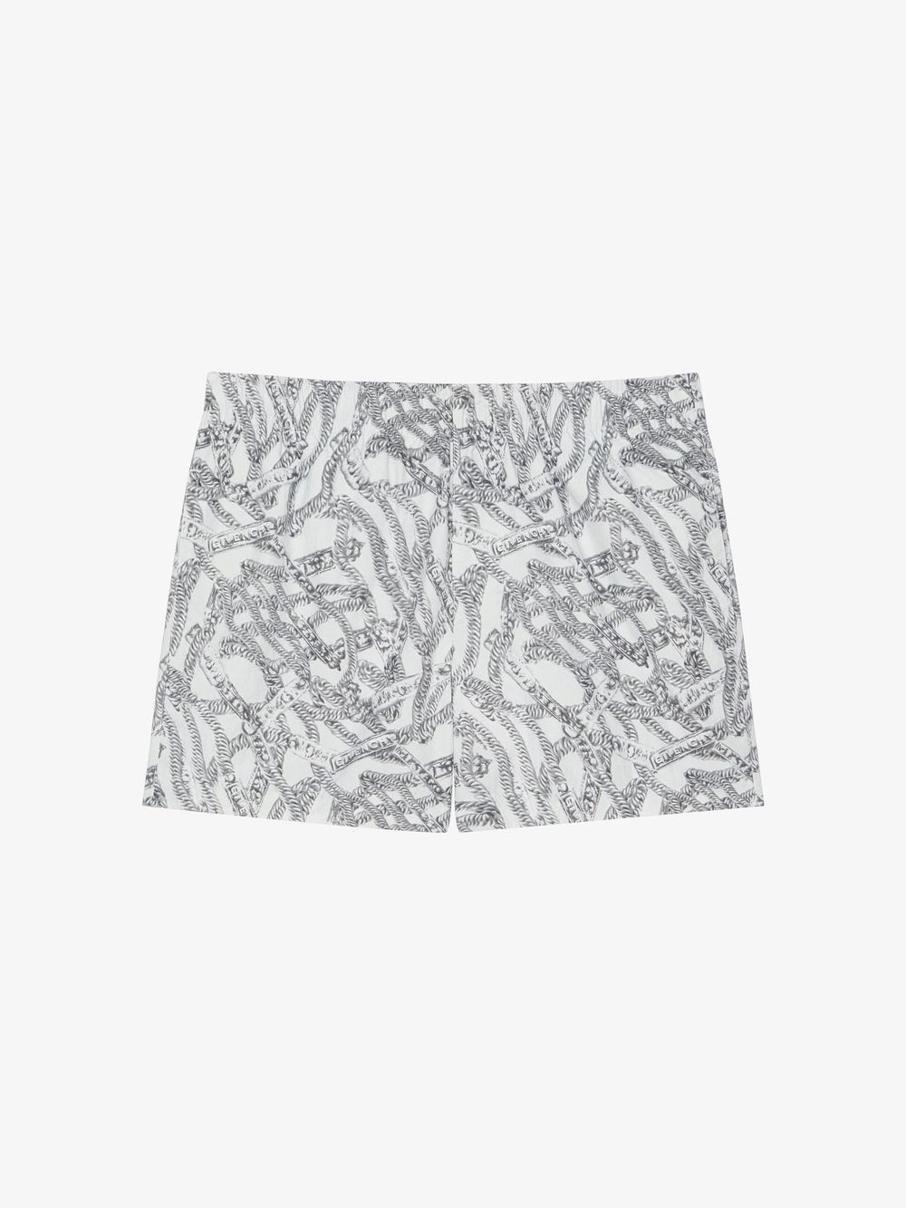GIVENCHY MEN'S GRAY SWIM SHORTS