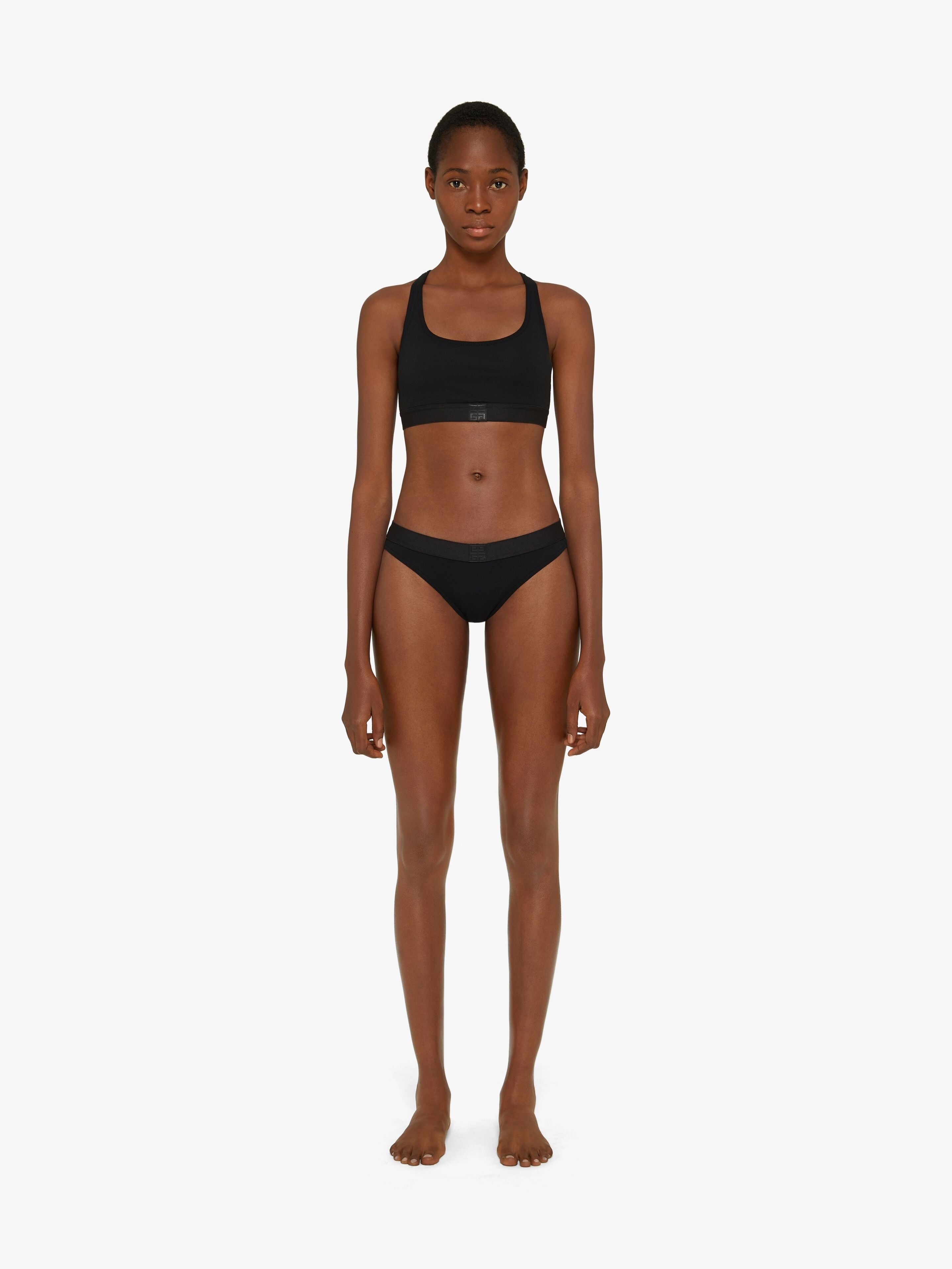 GIVENCHY WOMEN'S BRA WITH JACQURD ELASTIC LOGO ON BACK NWT