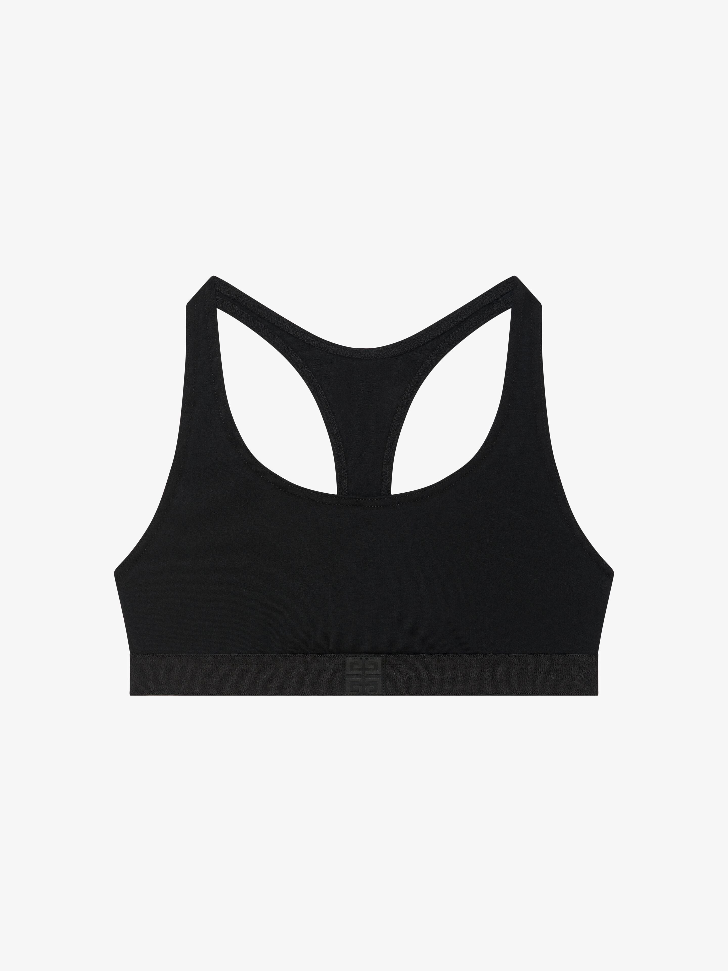 GIVENCHY WOMEN'S BRA WITH JACQURD ELASTIC LOGO ON BACK NWT