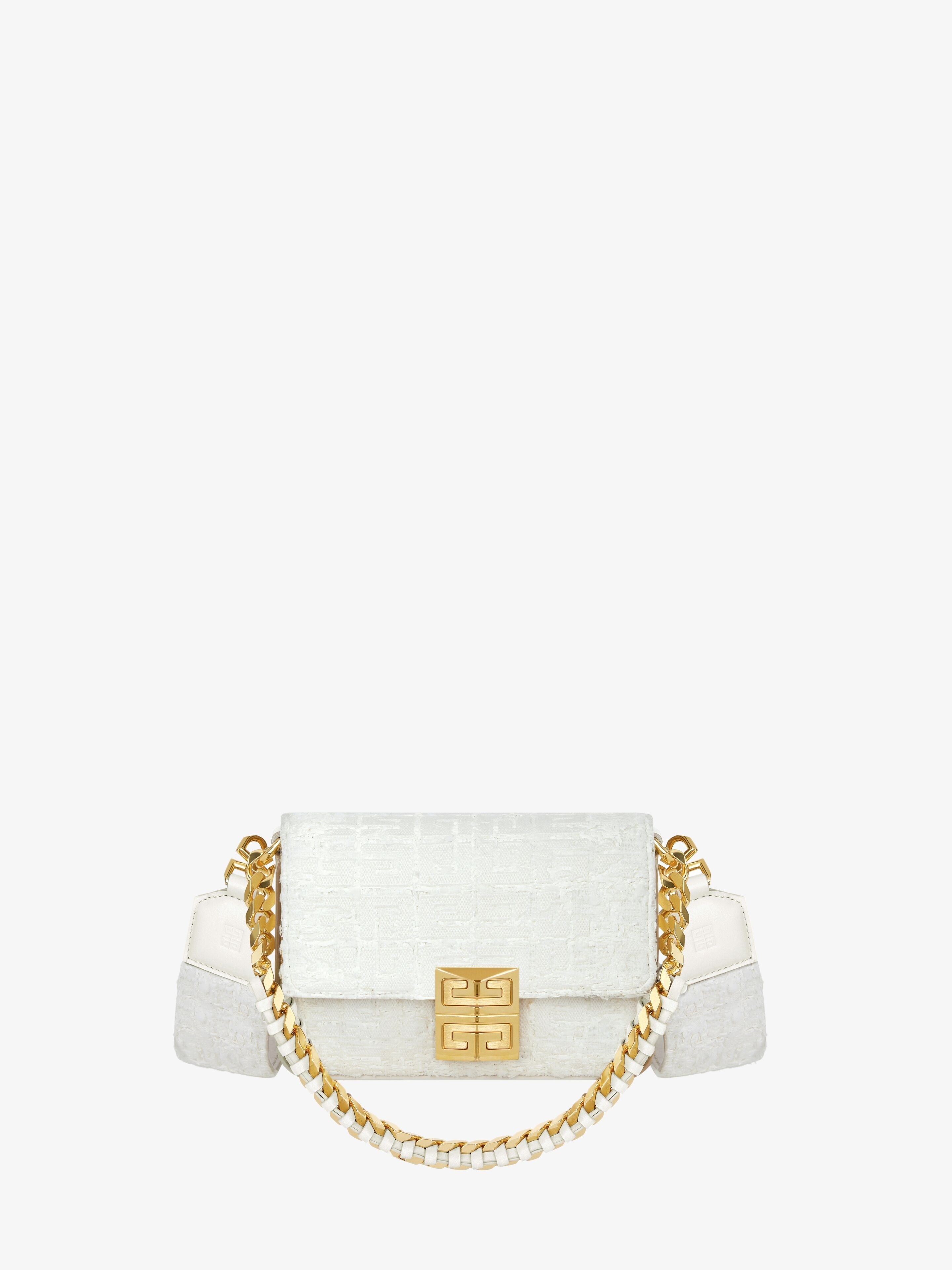 GIVENCHY WOMEN'S 4G - SMALL CROSSBODY BAG W/ WOVEN CHAIN NWT