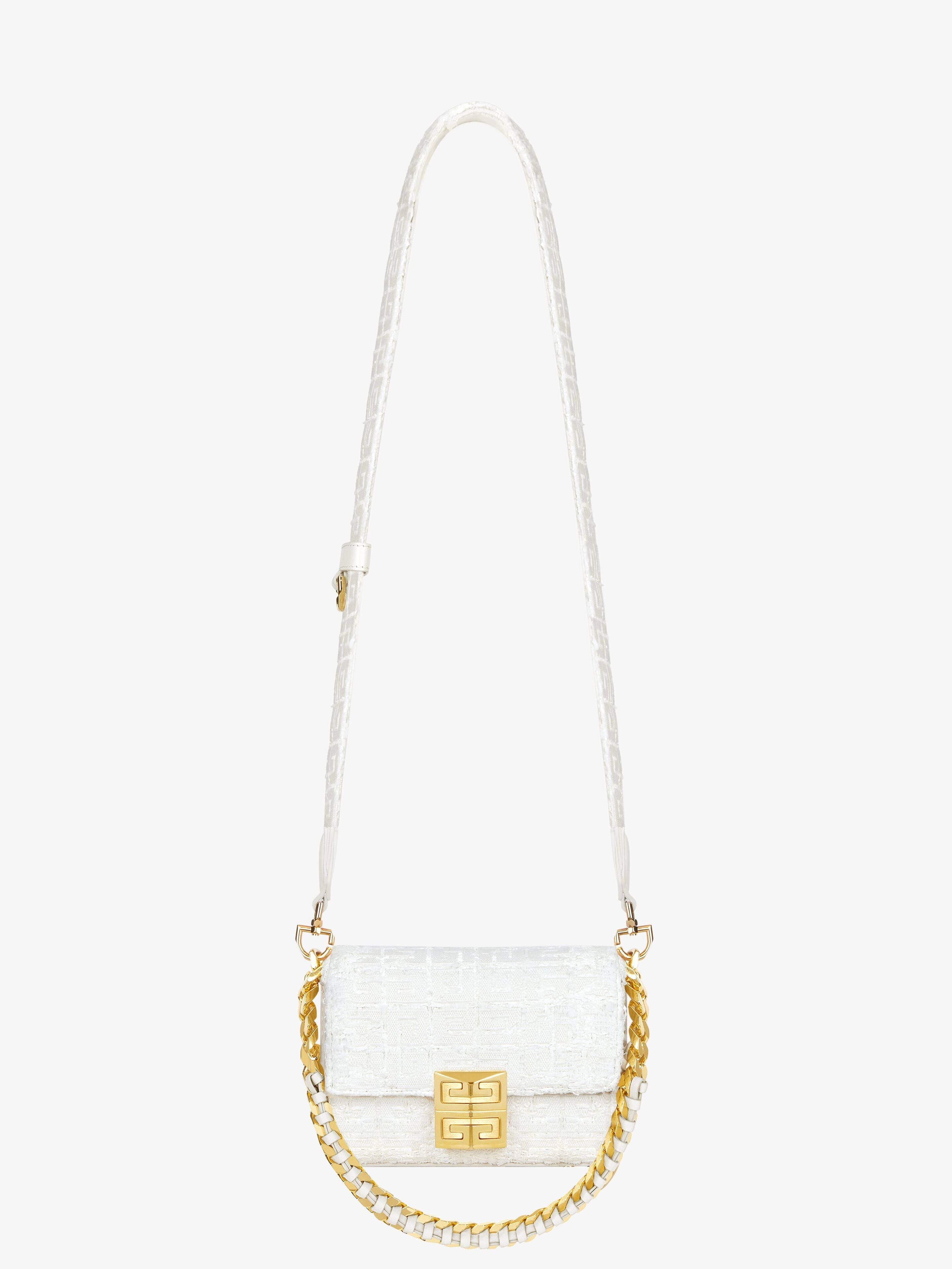 GIVENCHY WOMEN'S 4G - SMALL CROSSBODY BAG W/ WOVEN CHAIN NWT