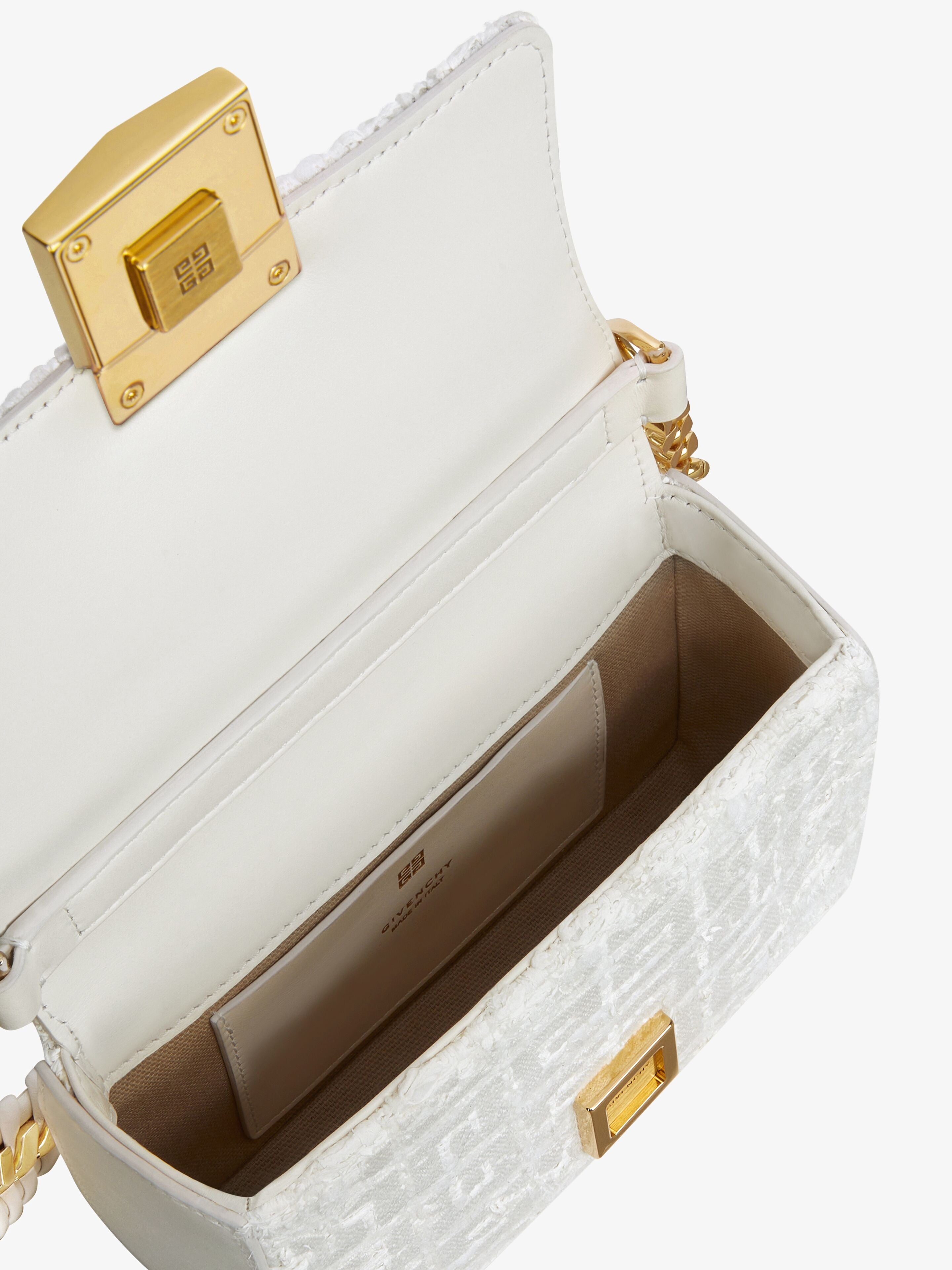 GIVENCHY WOMEN'S 4G - SMALL CROSSBODY BAG W/ WOVEN CHAIN NWT