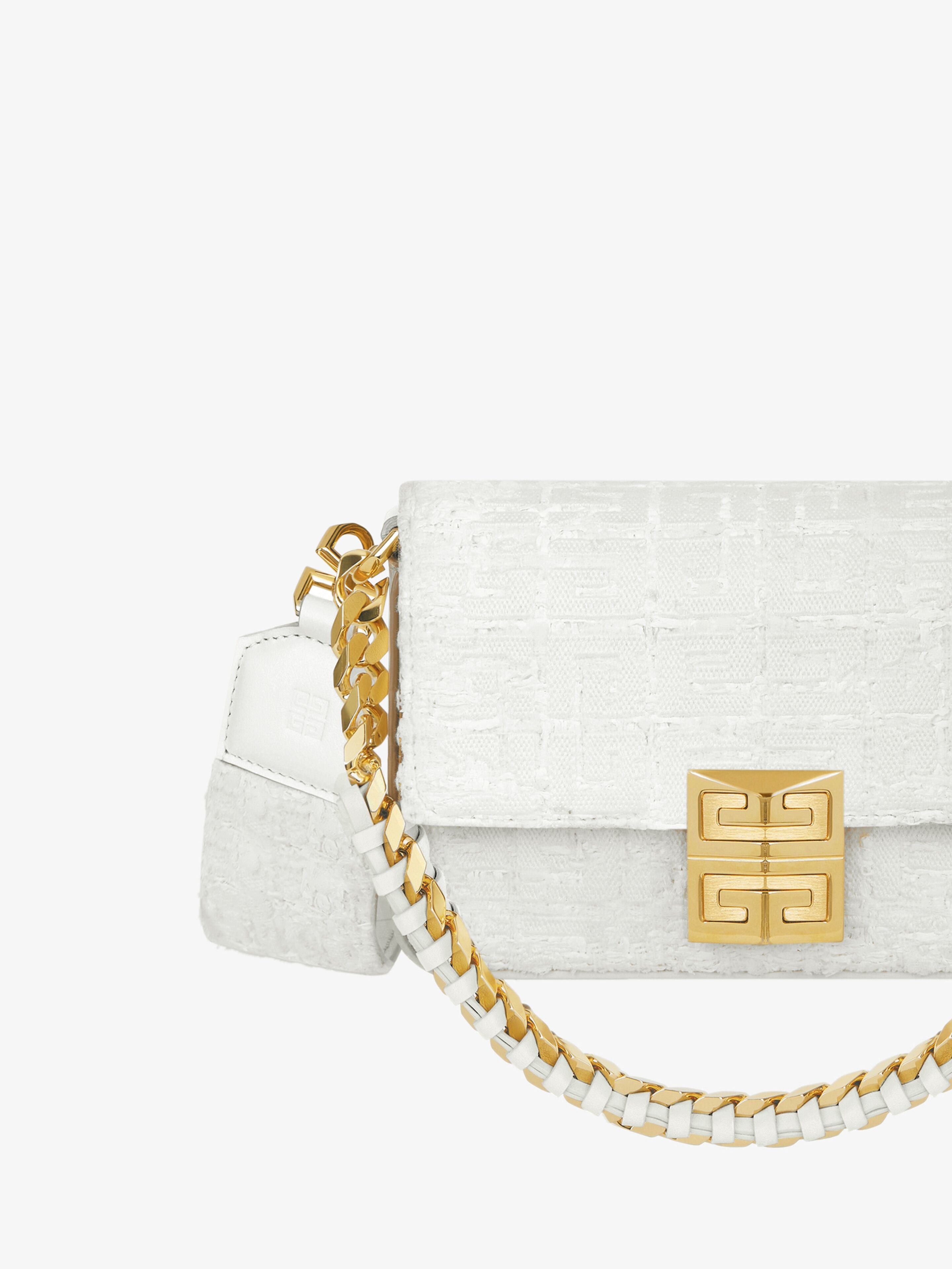 GIVENCHY WOMEN'S 4G - SMALL CROSSBODY BAG W/ WOVEN CHAIN NWT