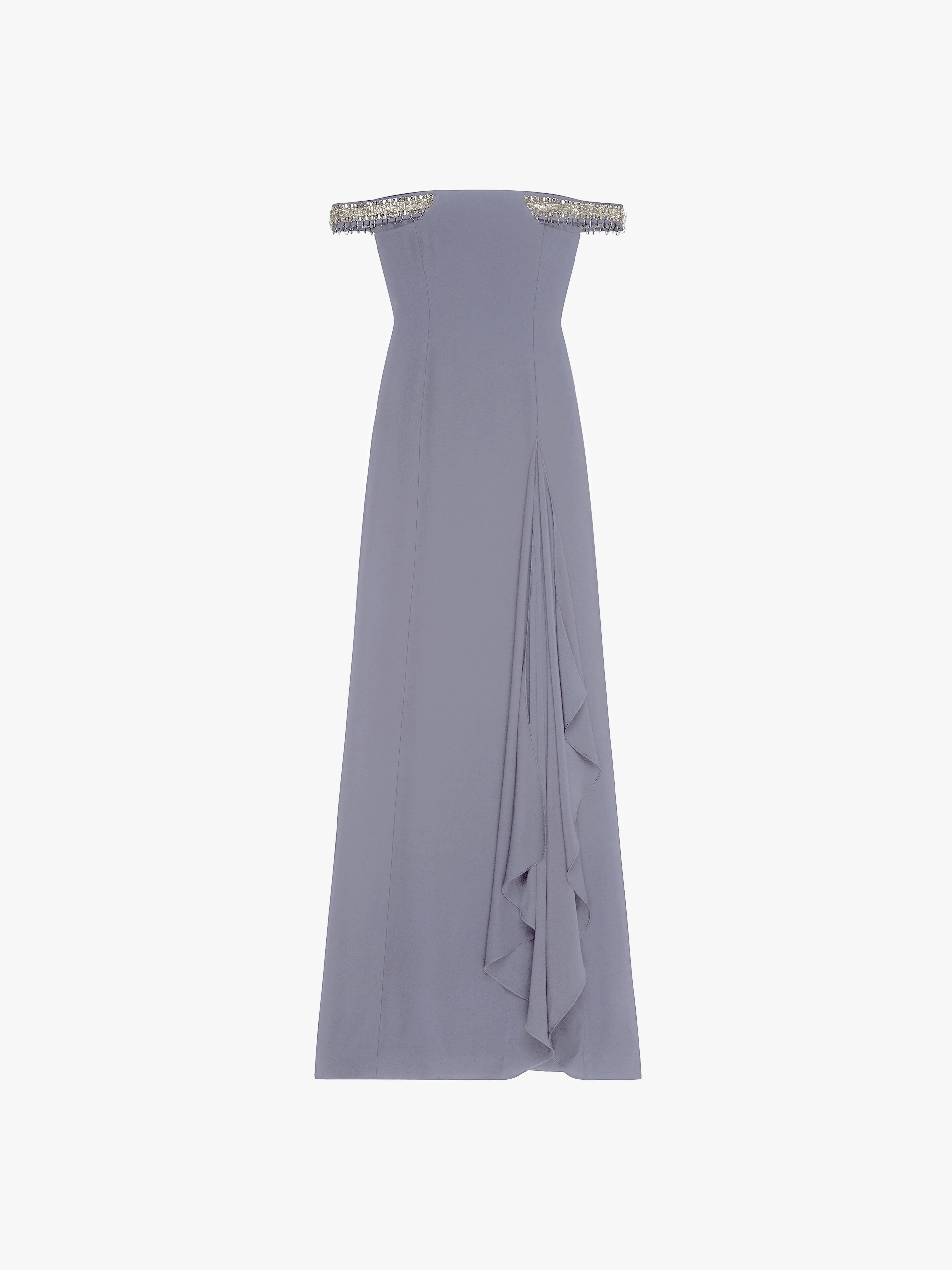 GIVENCHY WOMEN'S EVENING DRESS WITH CHAIN DETAIL NWT