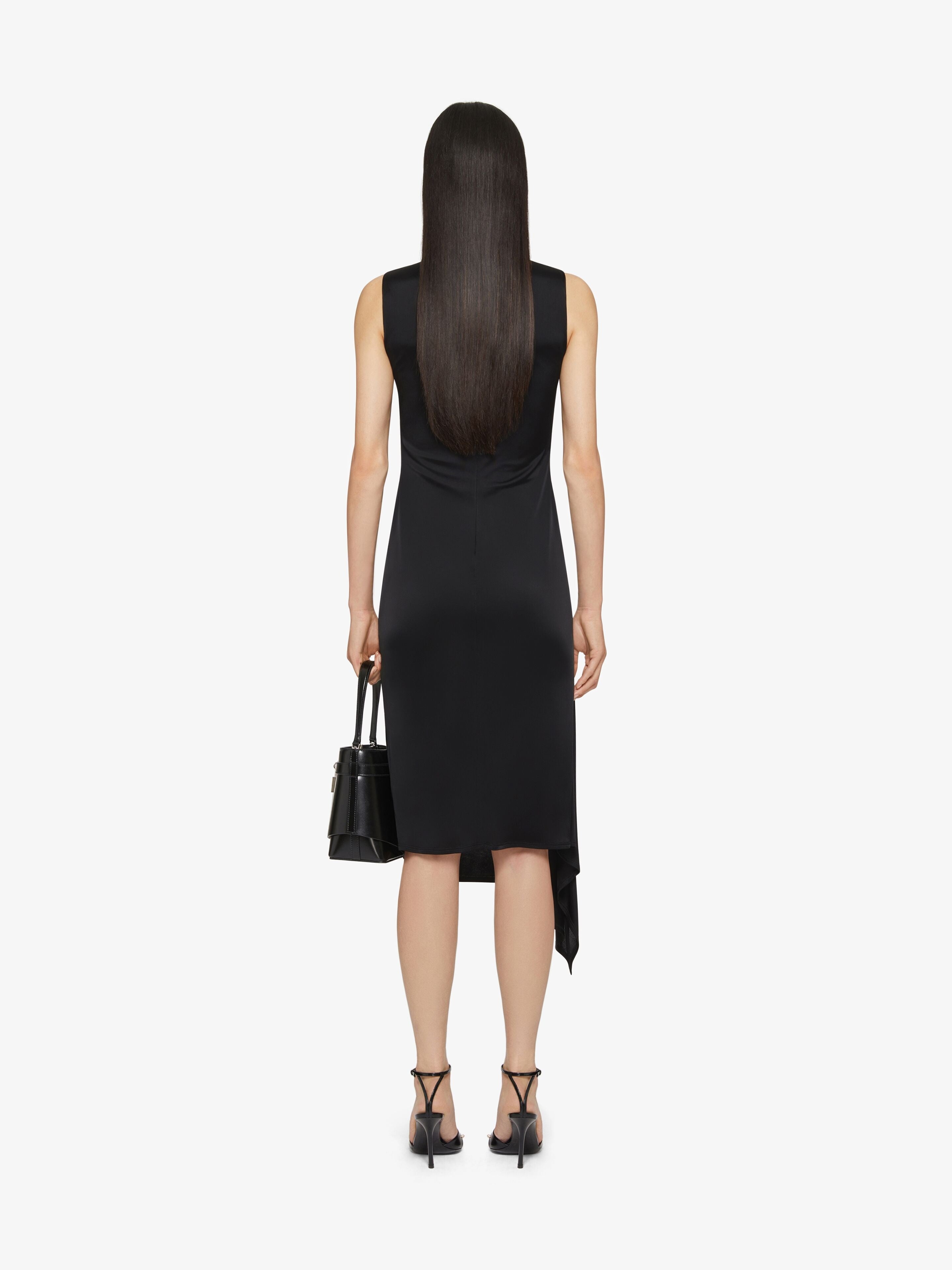 GIVENCHY WOMEN'S DRAPPED MIDI DRESS NWT
