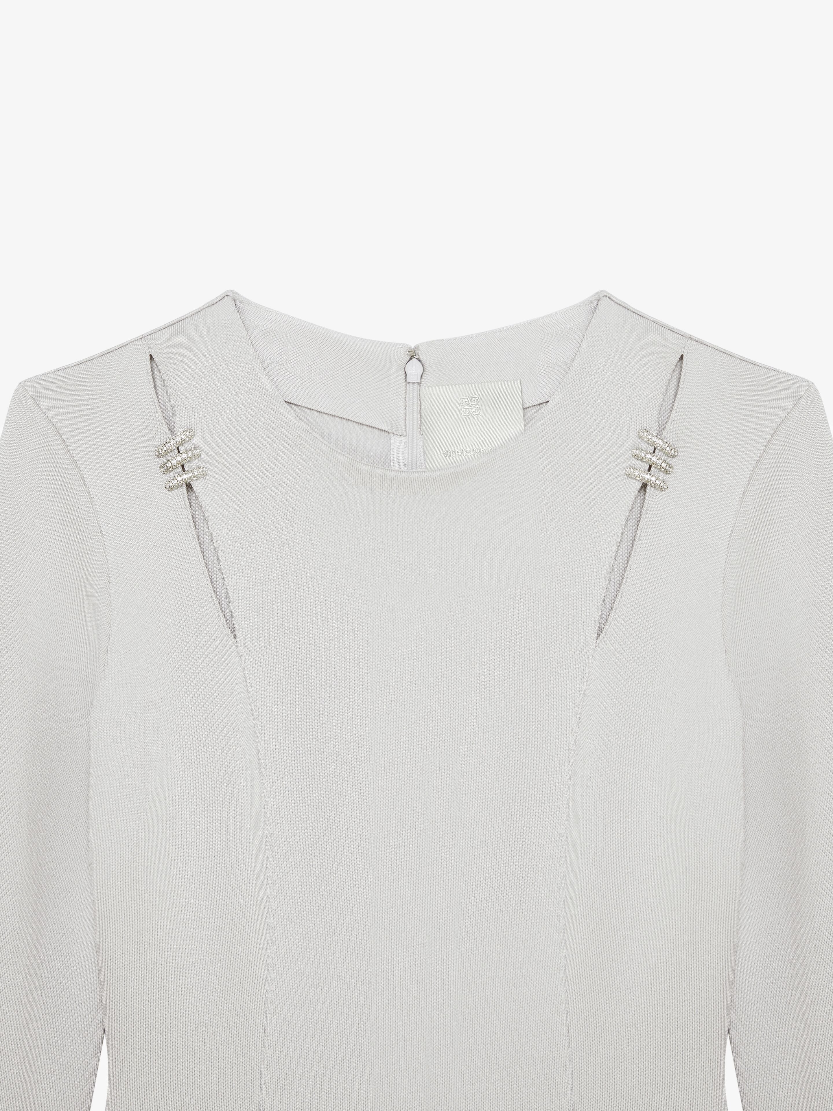 GIVENCHY WOMEN'S LONG SLEEVES FLARE DRESS NWT