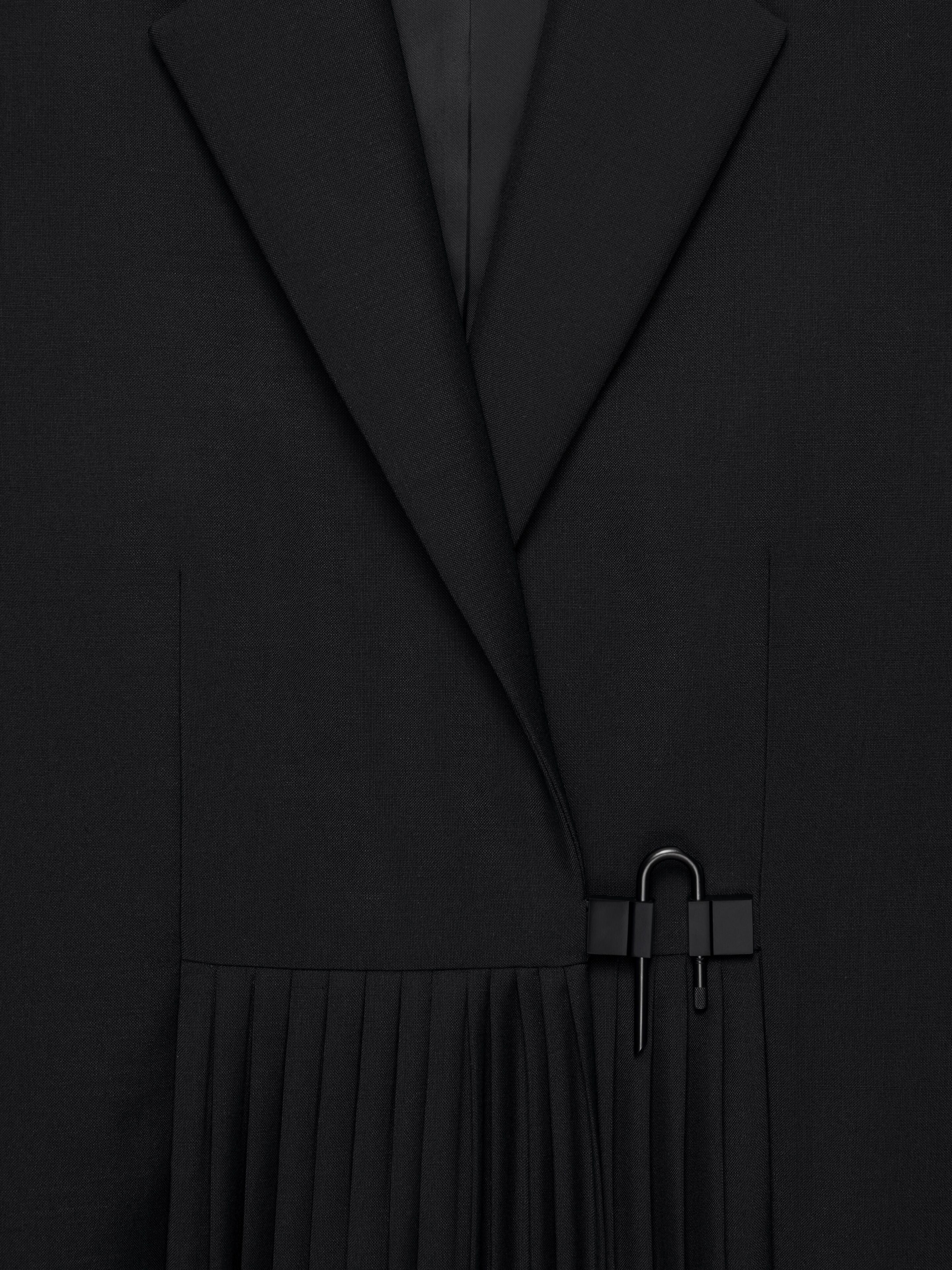 GIVENCHY WOMEN'S U LOCK JACKET WITH PLEATS NWT