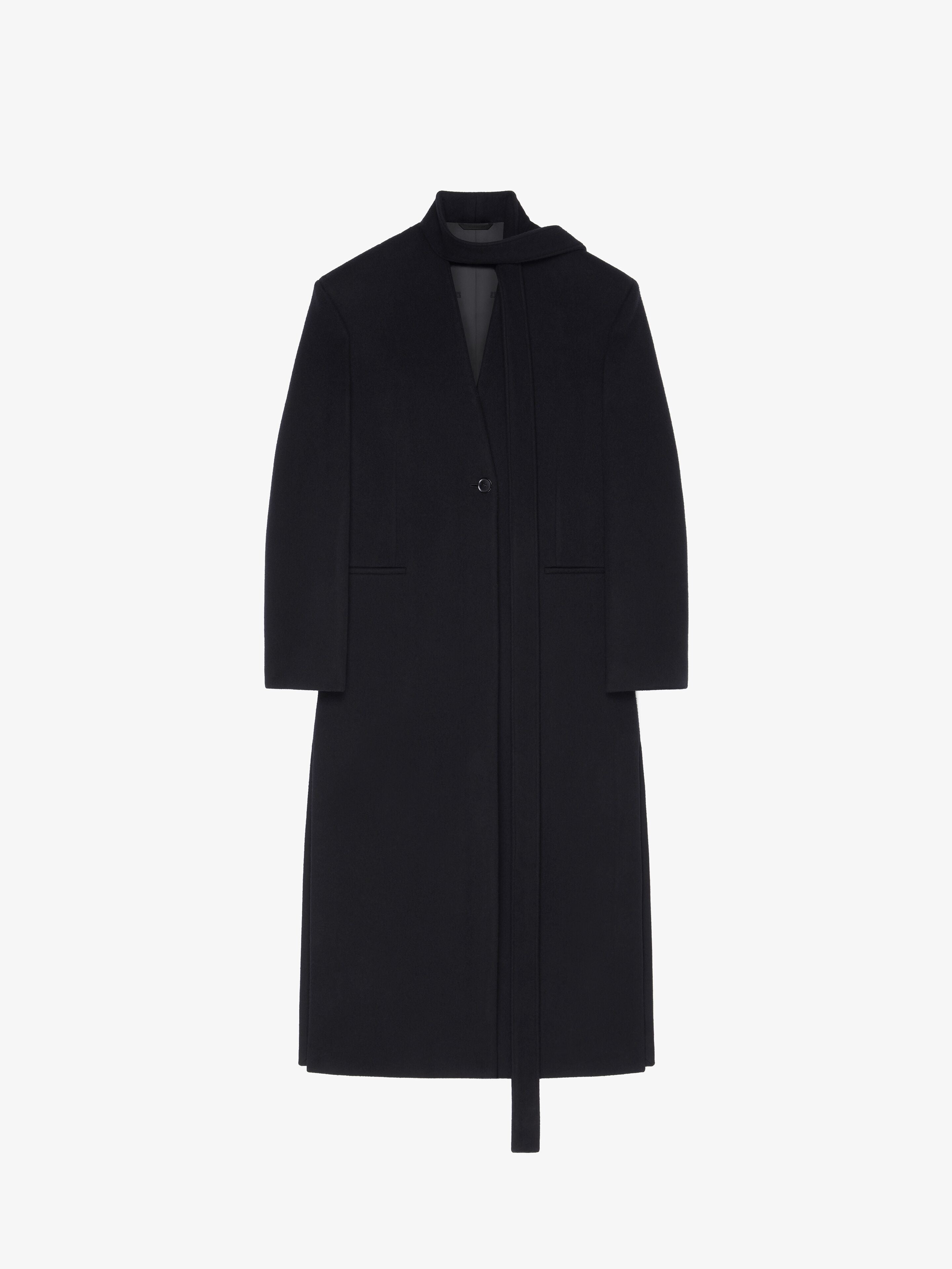 GIVENCHY WOMEN'S COAT WITH SCARF NWT