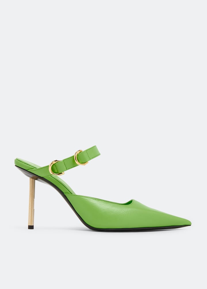 GIVENCHY WOMEN'S VOYOU HIGH MULES 90 NWT