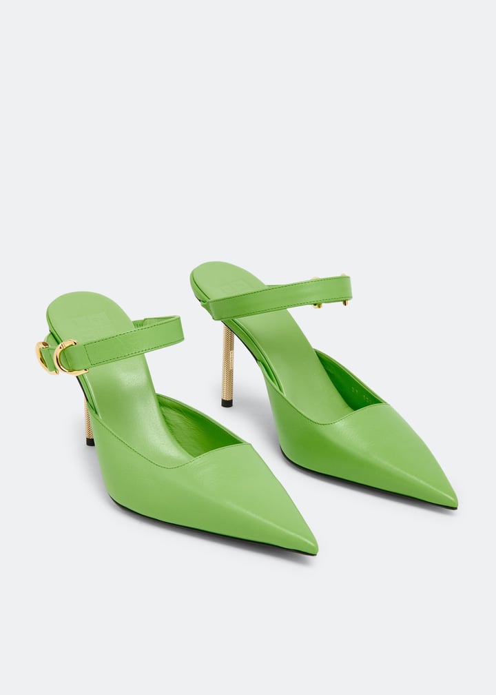 GIVENCHY WOMEN'S VOYOU HIGH MULES 90 NWT