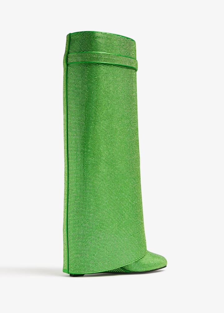 GIVENCHY WOMEN'S SHARK LOCK PANT BOOTS 90MM NWT