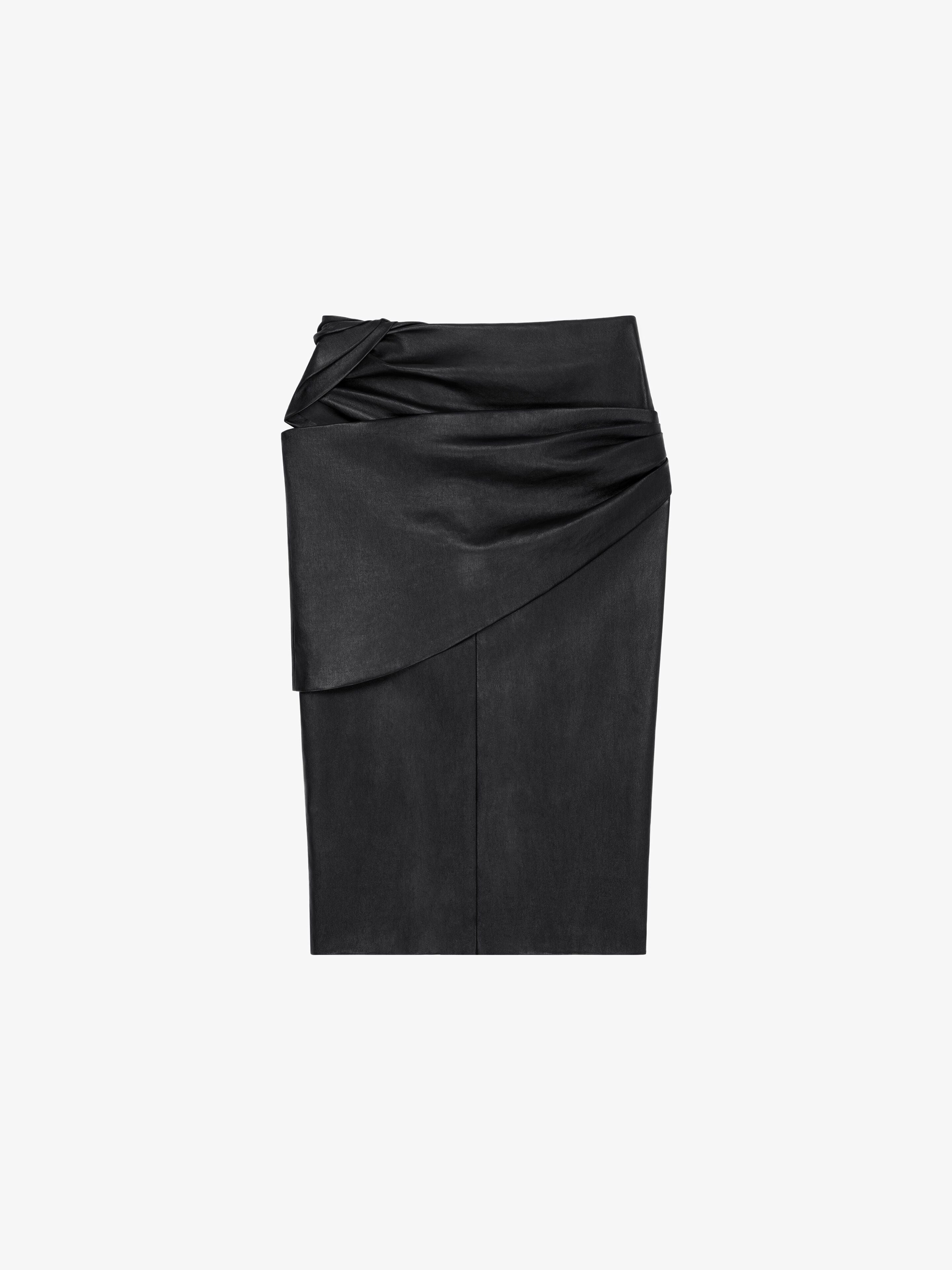 GIVENCHY WOMEN'S DRAPED SKIRT NWT