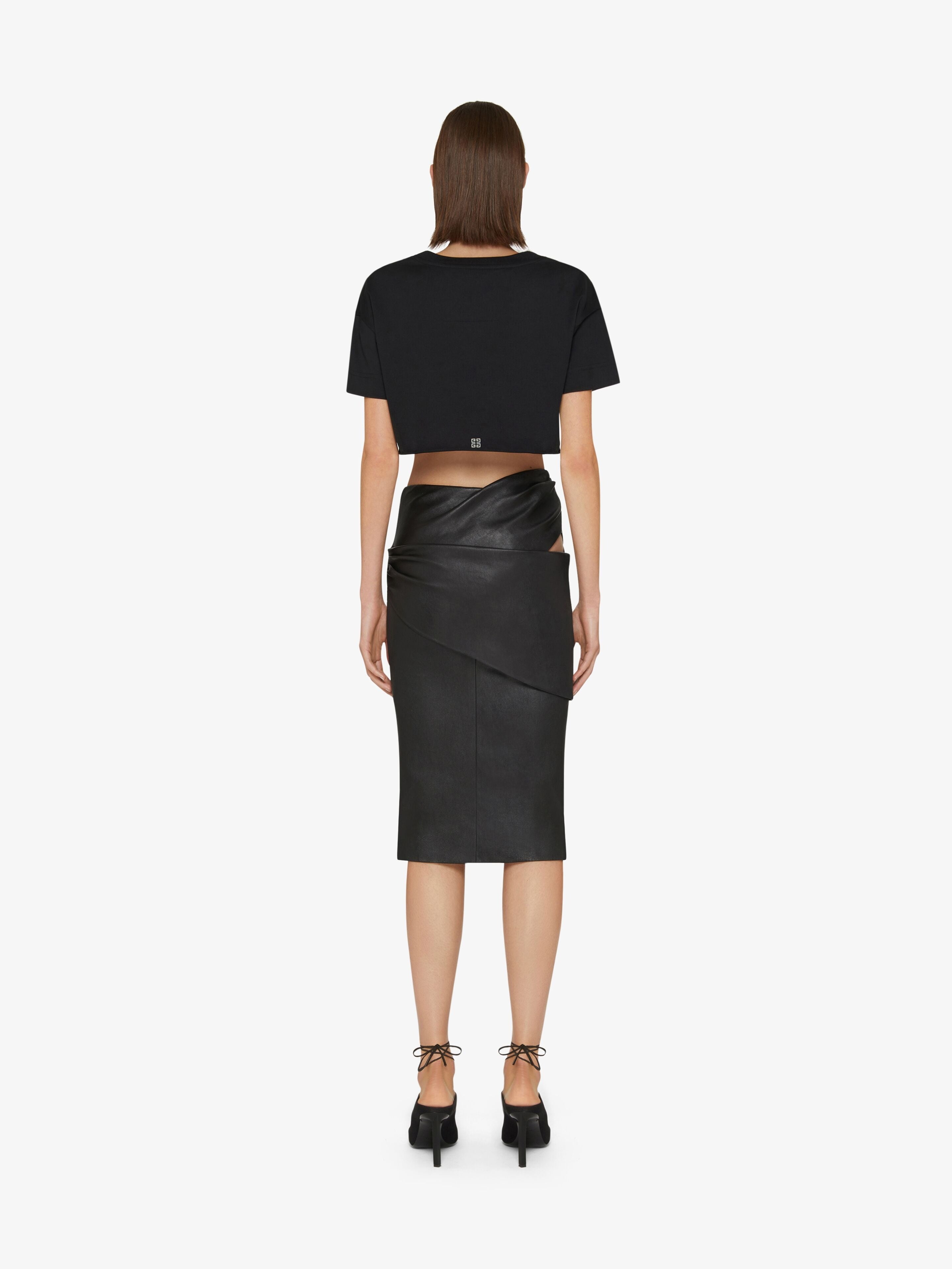 GIVENCHY WOMEN'S DRAPED SKIRT NWT