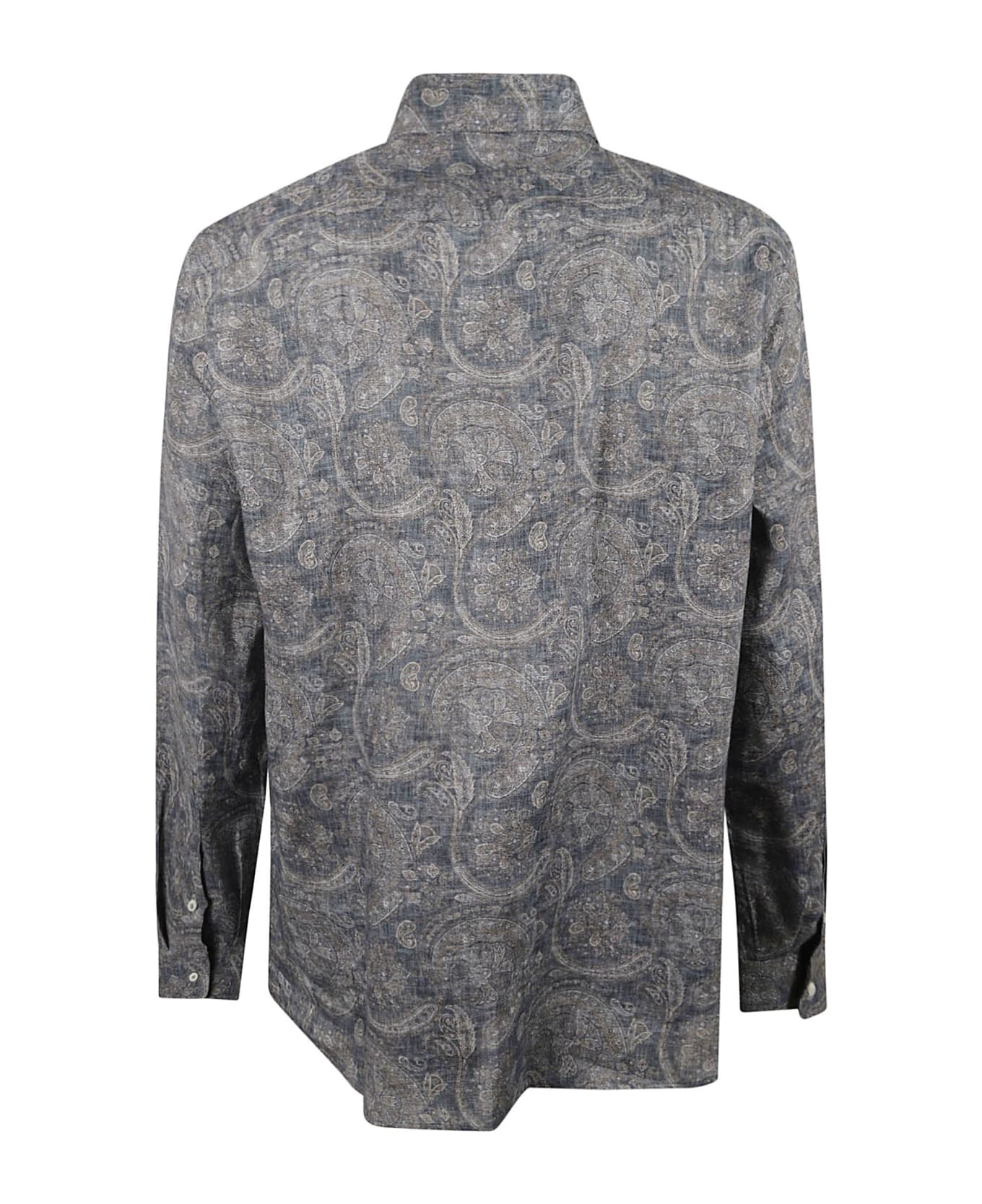 BRUNELLO CUCINELLI MEN'S SHIRT MM6560627_C001 NWT